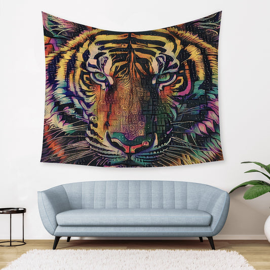 Tigerz Eyez Wall Tapestry