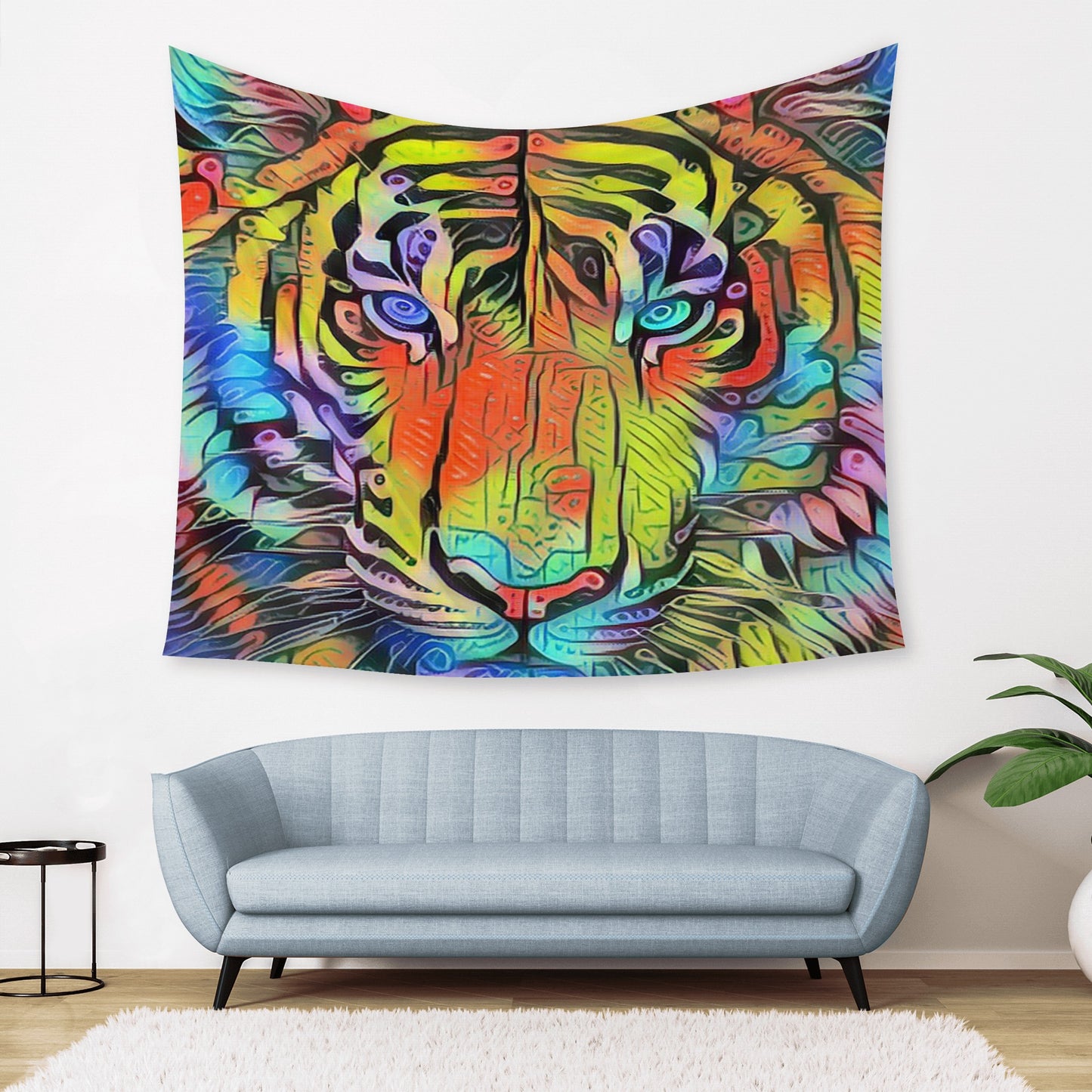 Tigerz Eyez Wall Tapestry