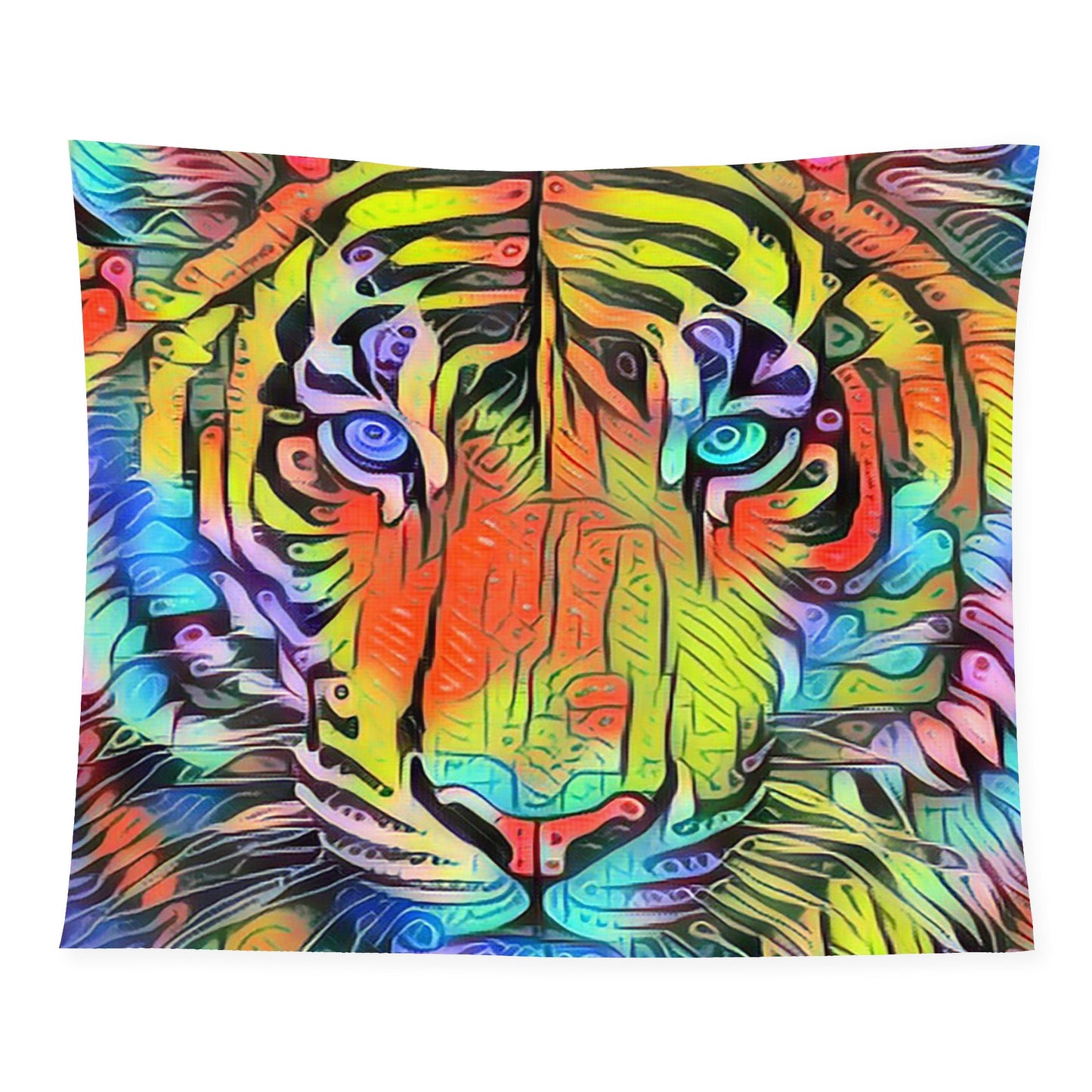 Tigerz Eyez Wall Tapestry