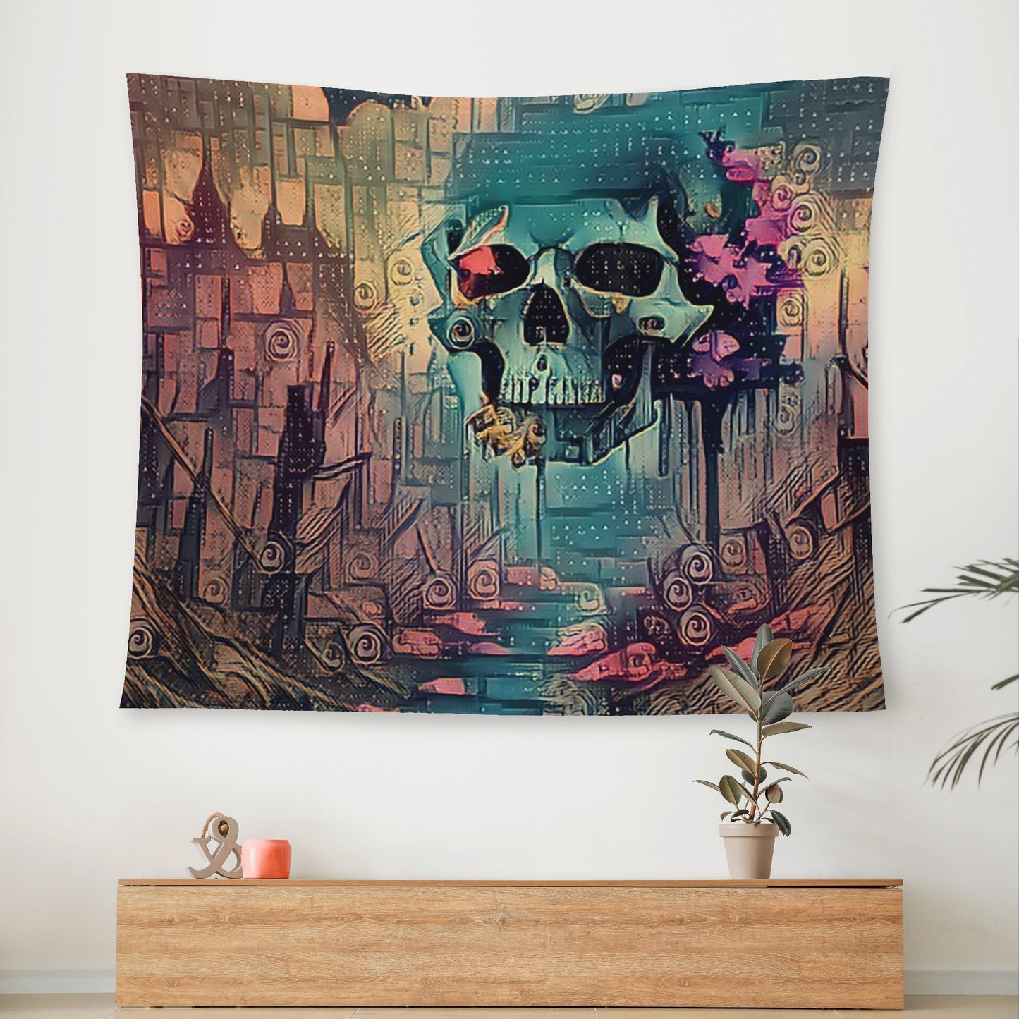 Path  of Life Wall Tapestry