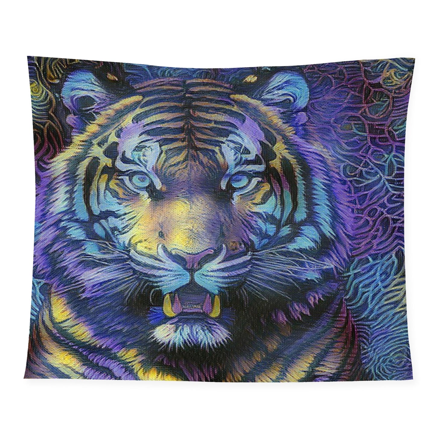 Tigerz Eyez Wall Tapestry