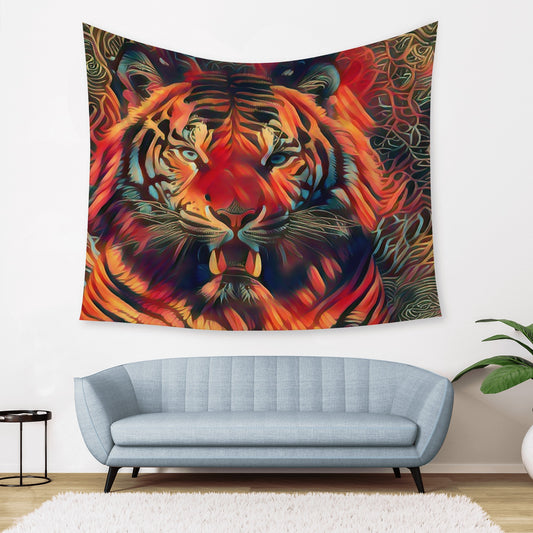 Tigerz Eyez Wall Tapestry