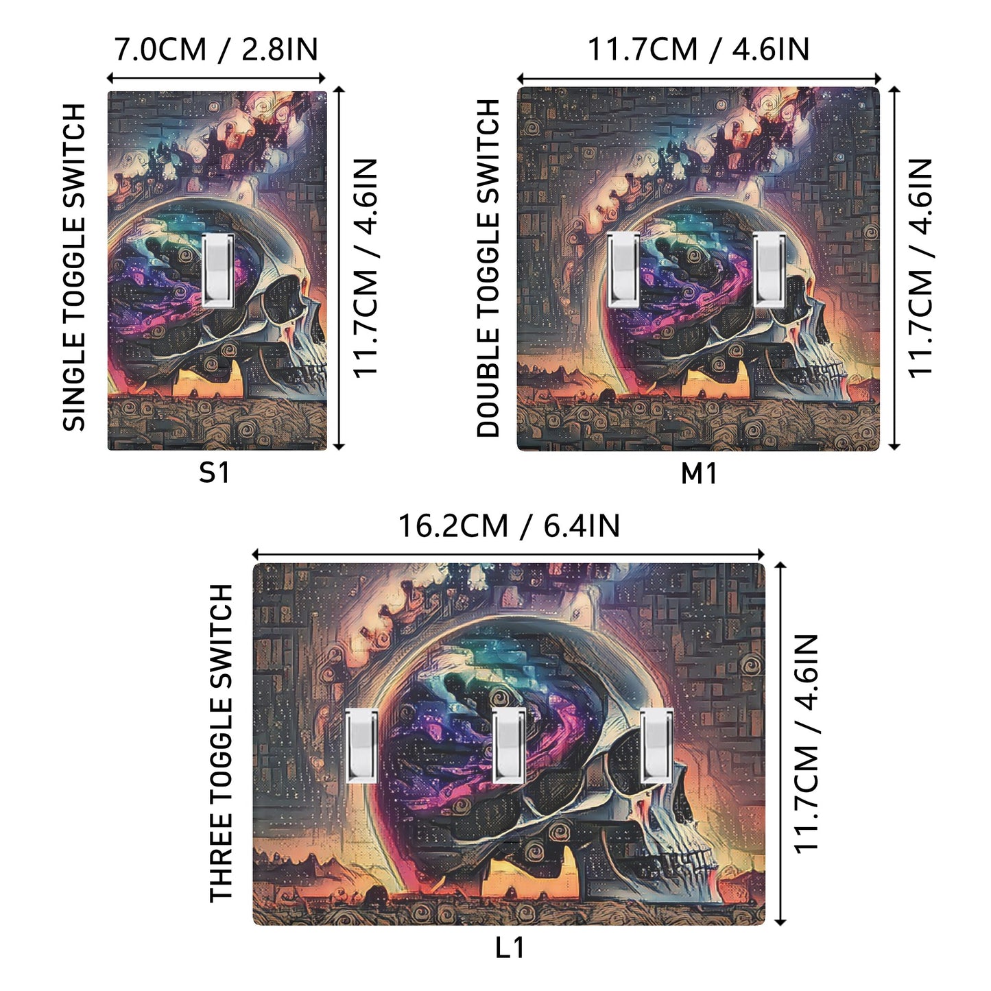 We are One 1 Style Combination Wall Plates