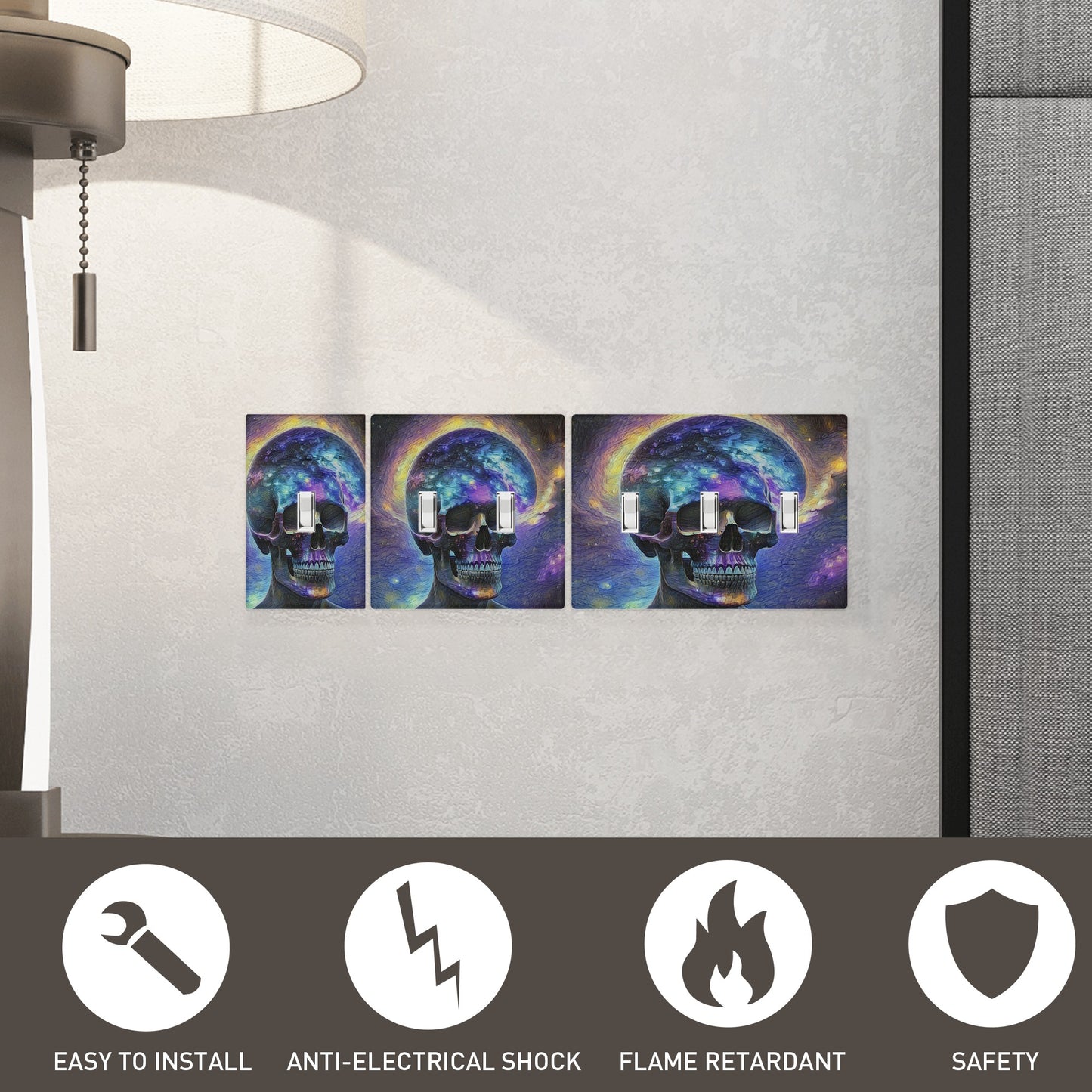 Third Eye 1 Style Combination Wall Plates