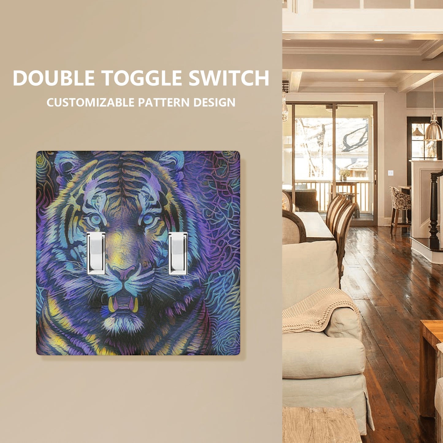 Tigerz Eyez 1 Style Combination Wall Plates