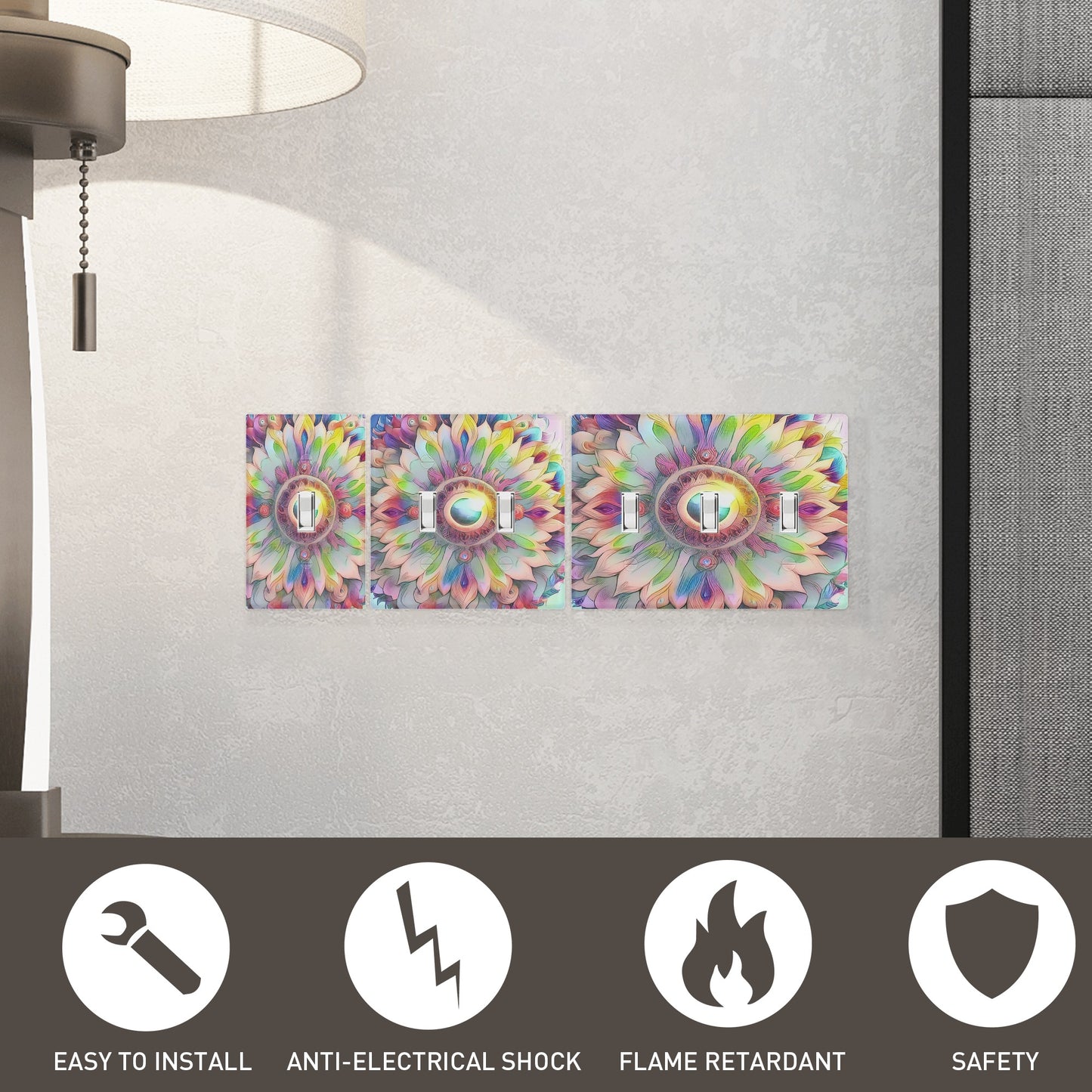 Sun-Dala 1 Style Combination Wall Plates