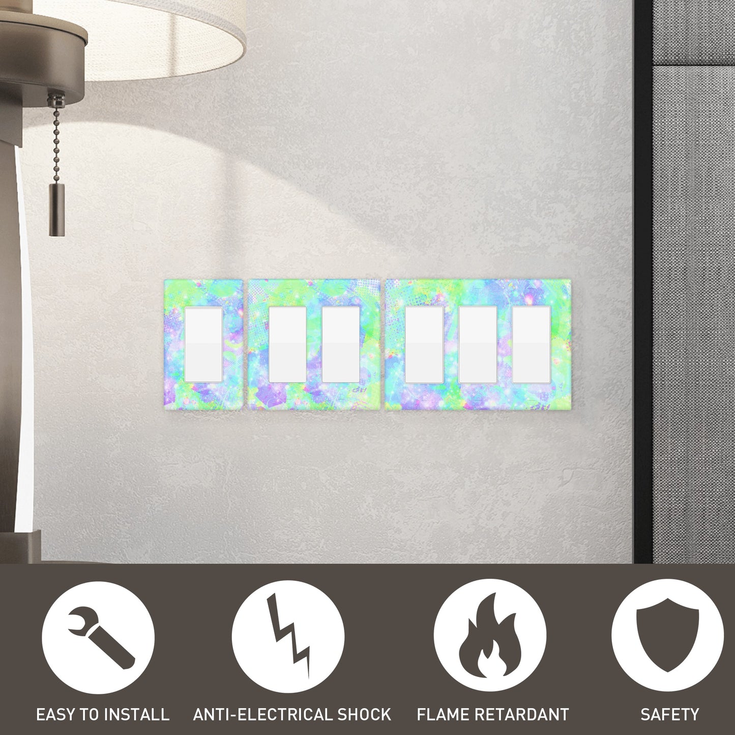 Pastel Skies 2 Style Combination Wall Plates