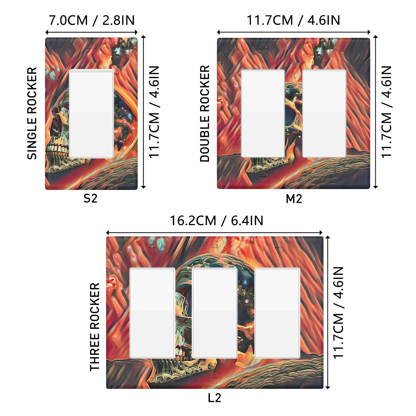 We are One 2 Style Combination Wall Plates