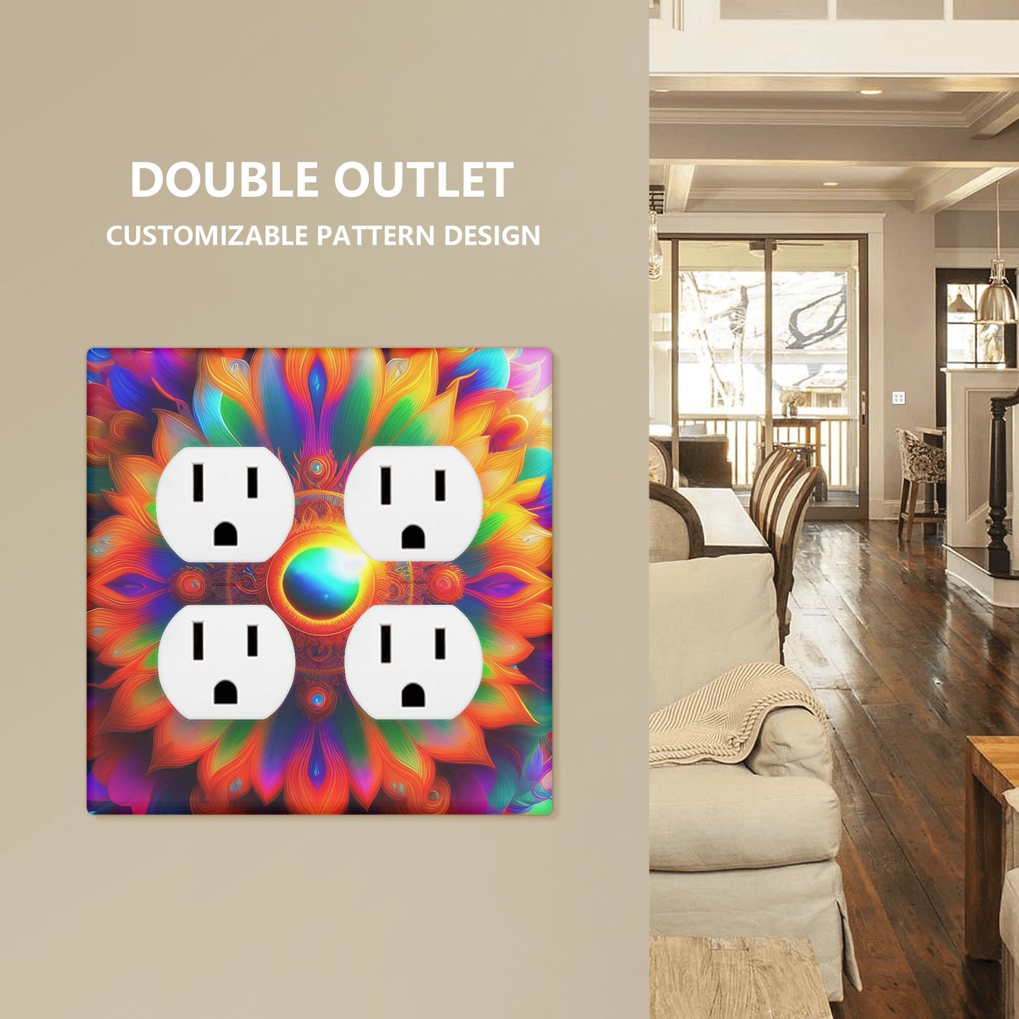 Sun-Dala 3 Style Combination Wall Plates