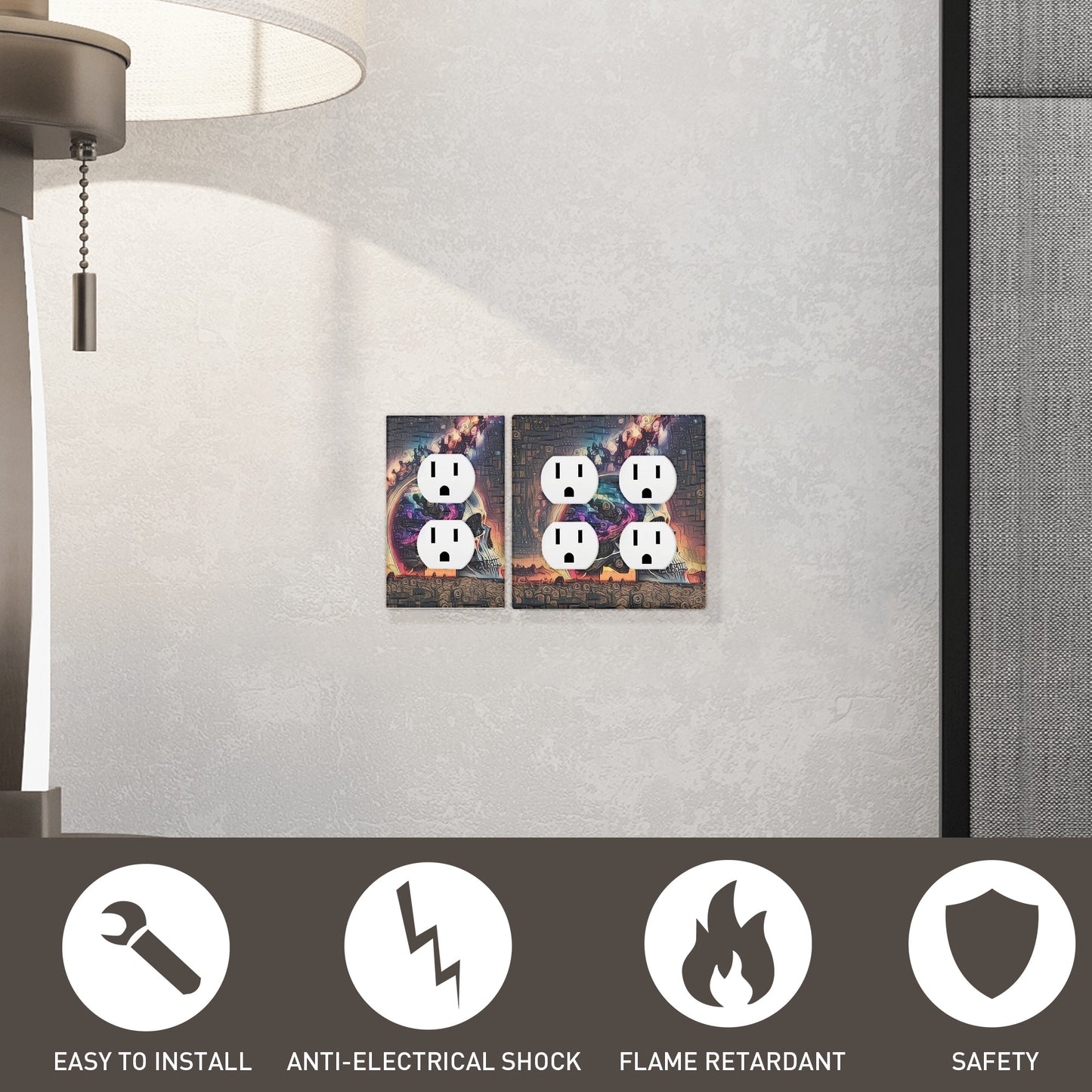 We are One 3 Style Combination Wall Plates