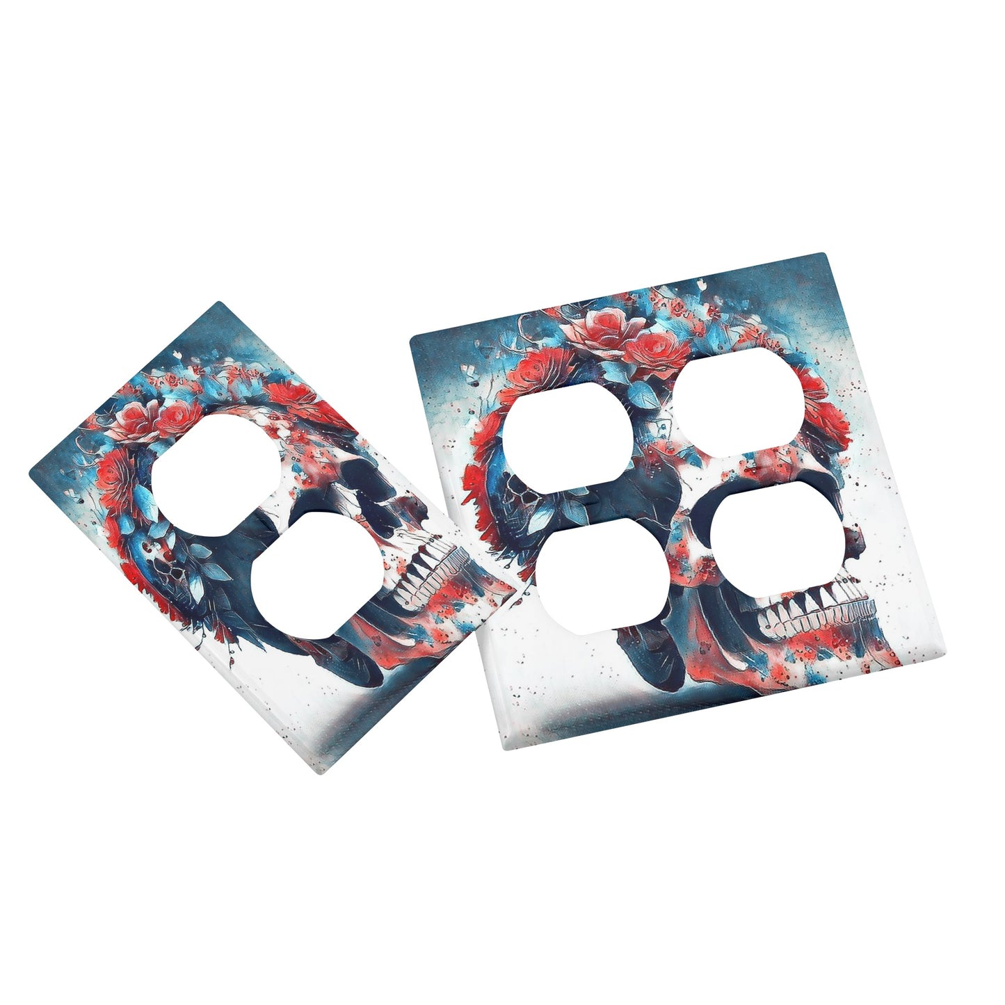 Sugar Skull 3 Style Combination Wall Plates