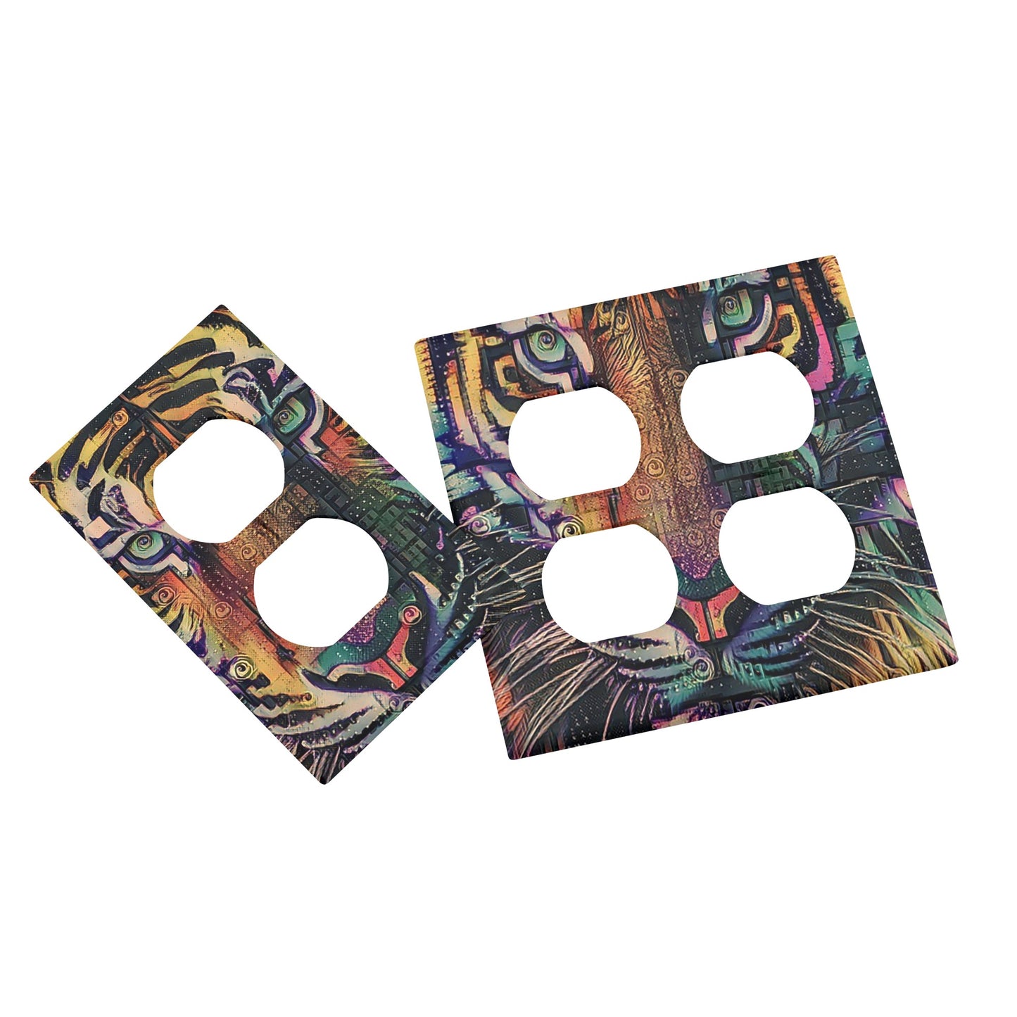 Tigerz Eyez 3 Style Combination Wall Plates