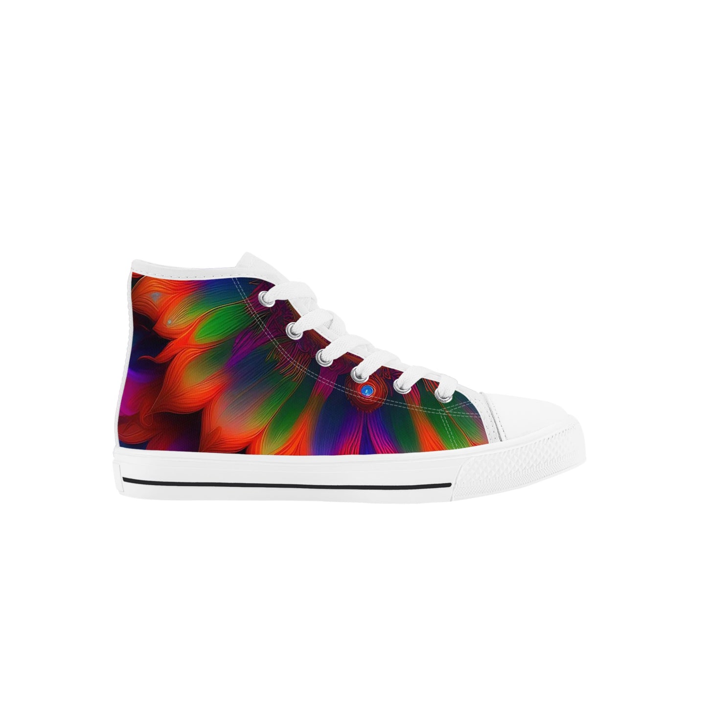 Sun-Dala Kids High Top Canvas Shoes