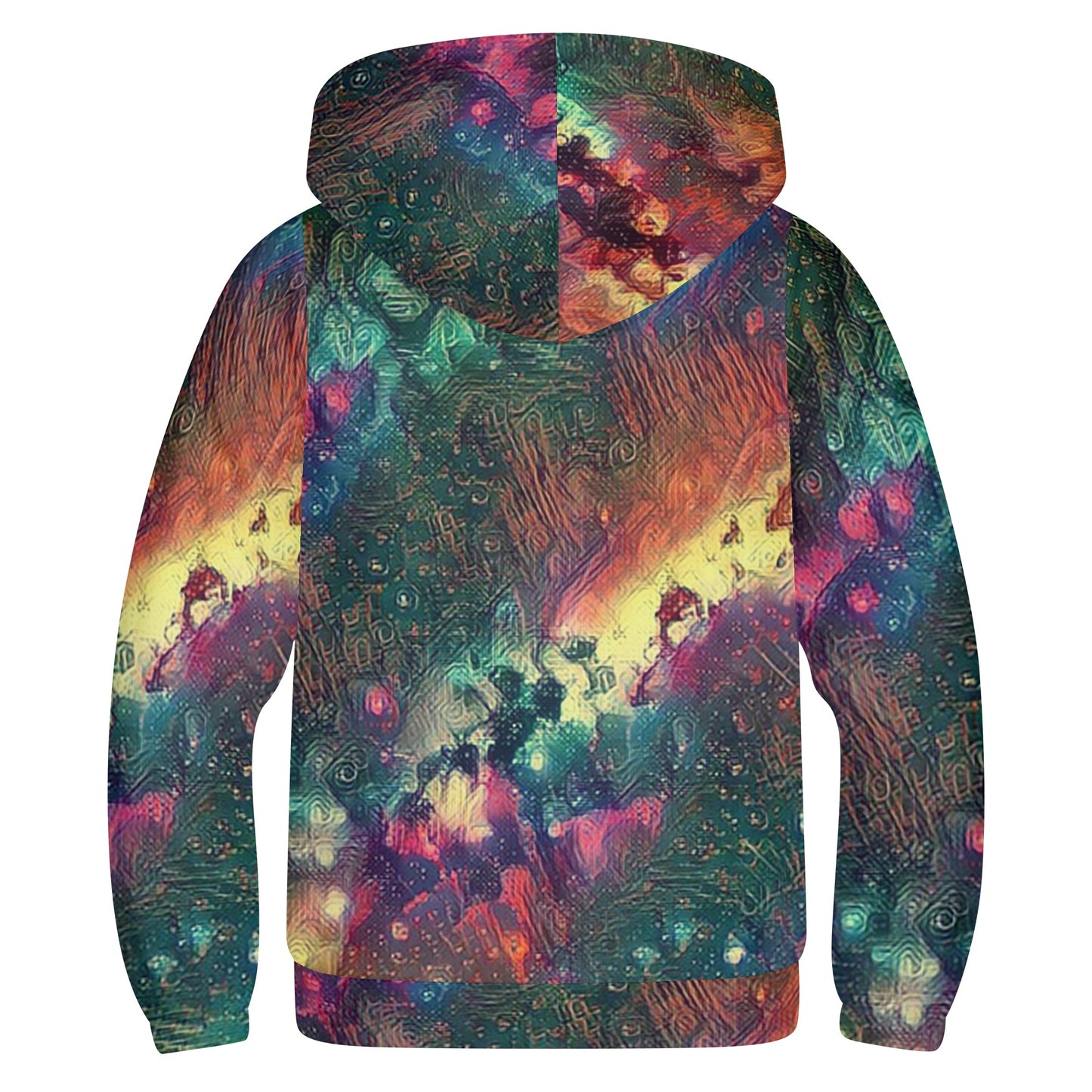 Starry Night Kids Lightweight Hoodie Sweatshirt