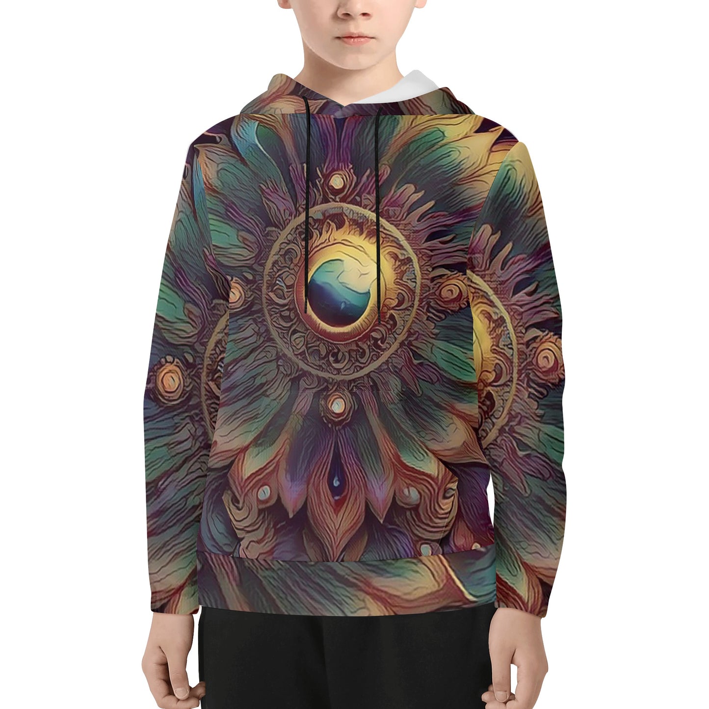 Sun-Dala Kids Lightweight Hoodie Sweatshirt