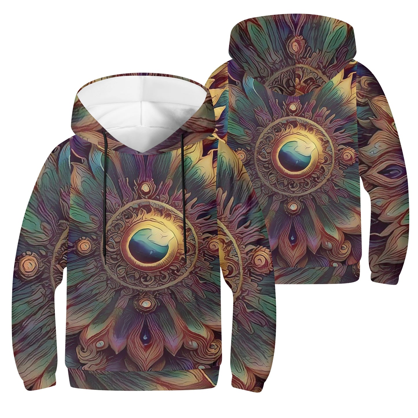 Sun-Dala Kids Lightweight Hoodie Sweatshirt