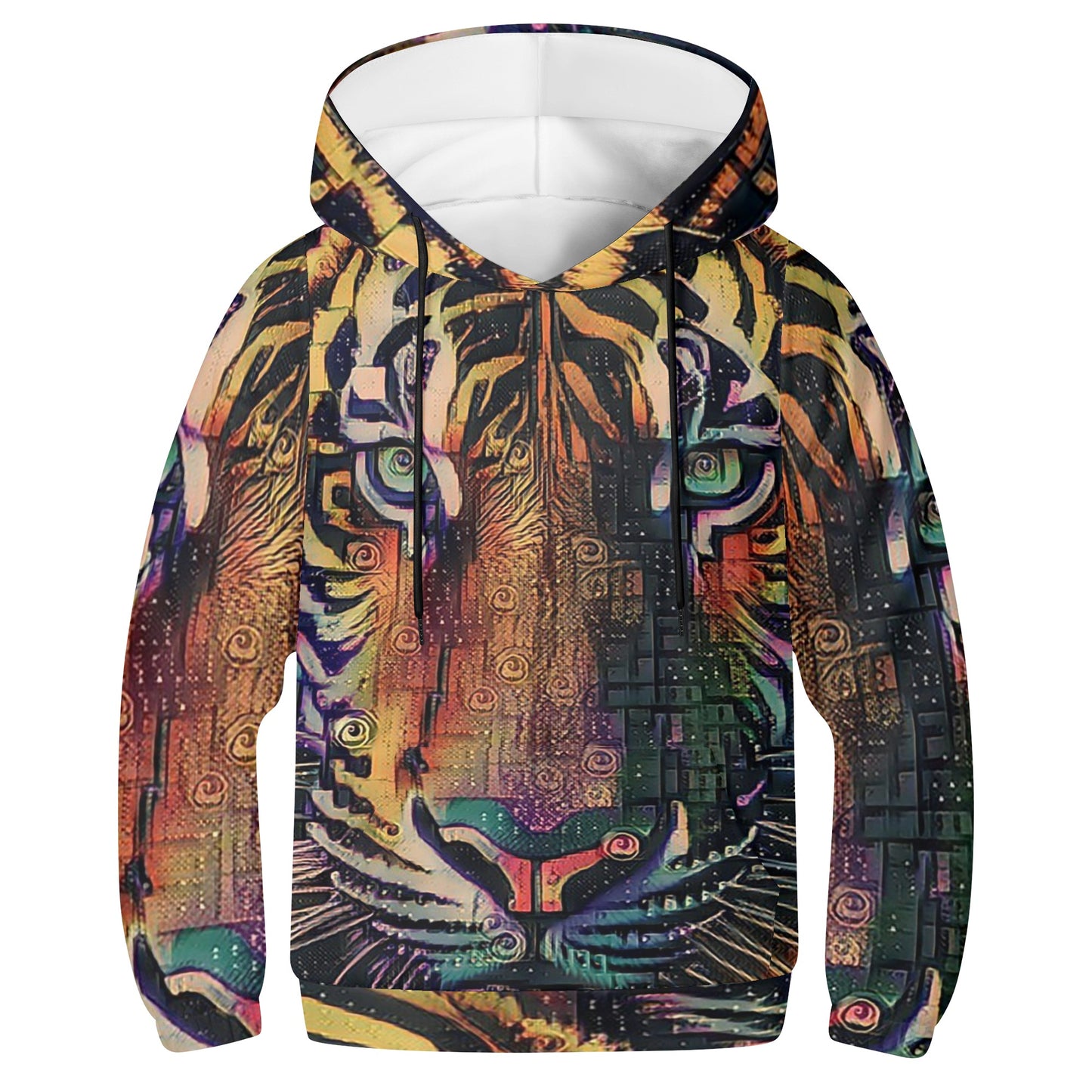 Tigerz Eyez Kids Lightweight Hoodie Sweatshirt