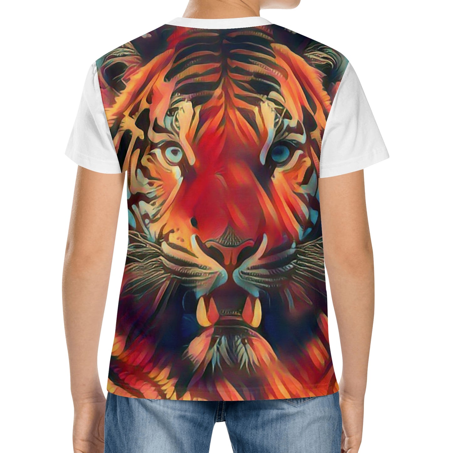 Tigerz Eyez Kids Short Sleeve T-Shirt