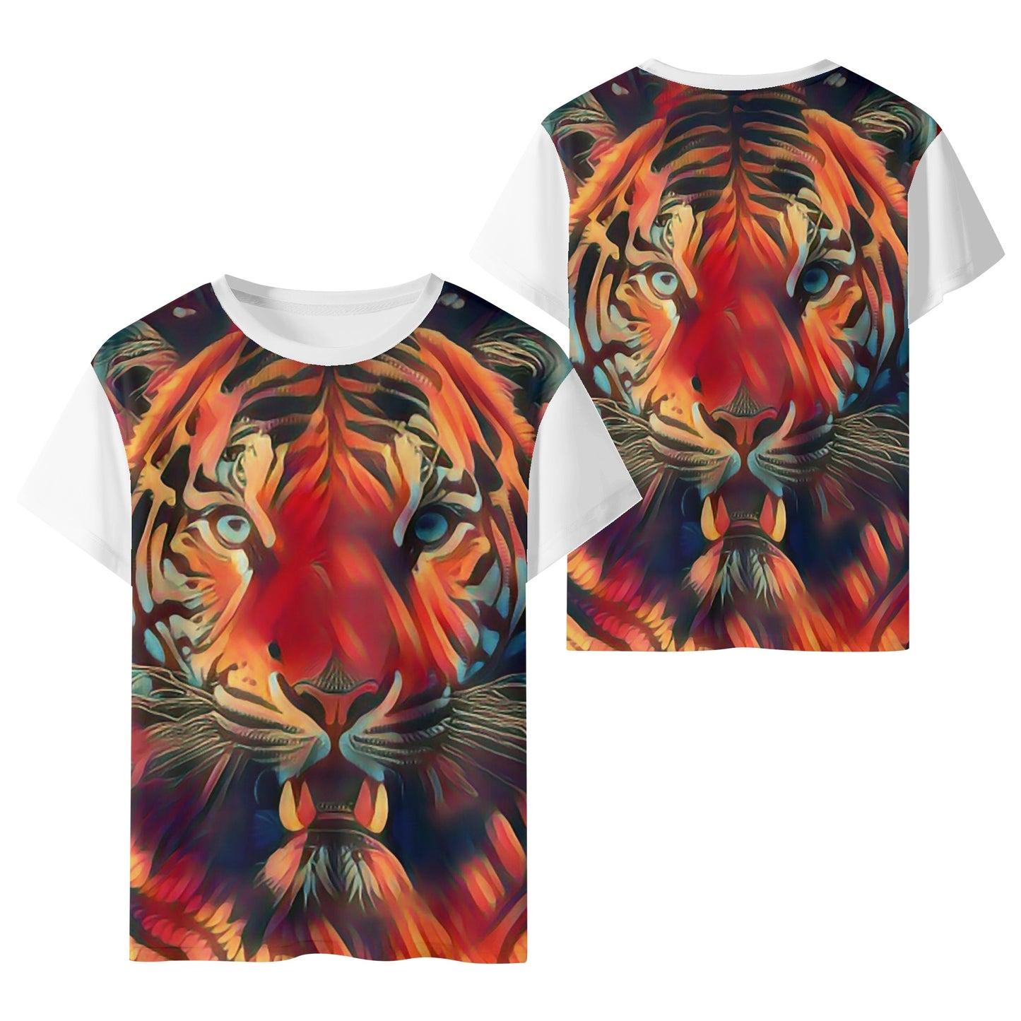 Tigerz Eyez Kids Short Sleeve T-Shirt