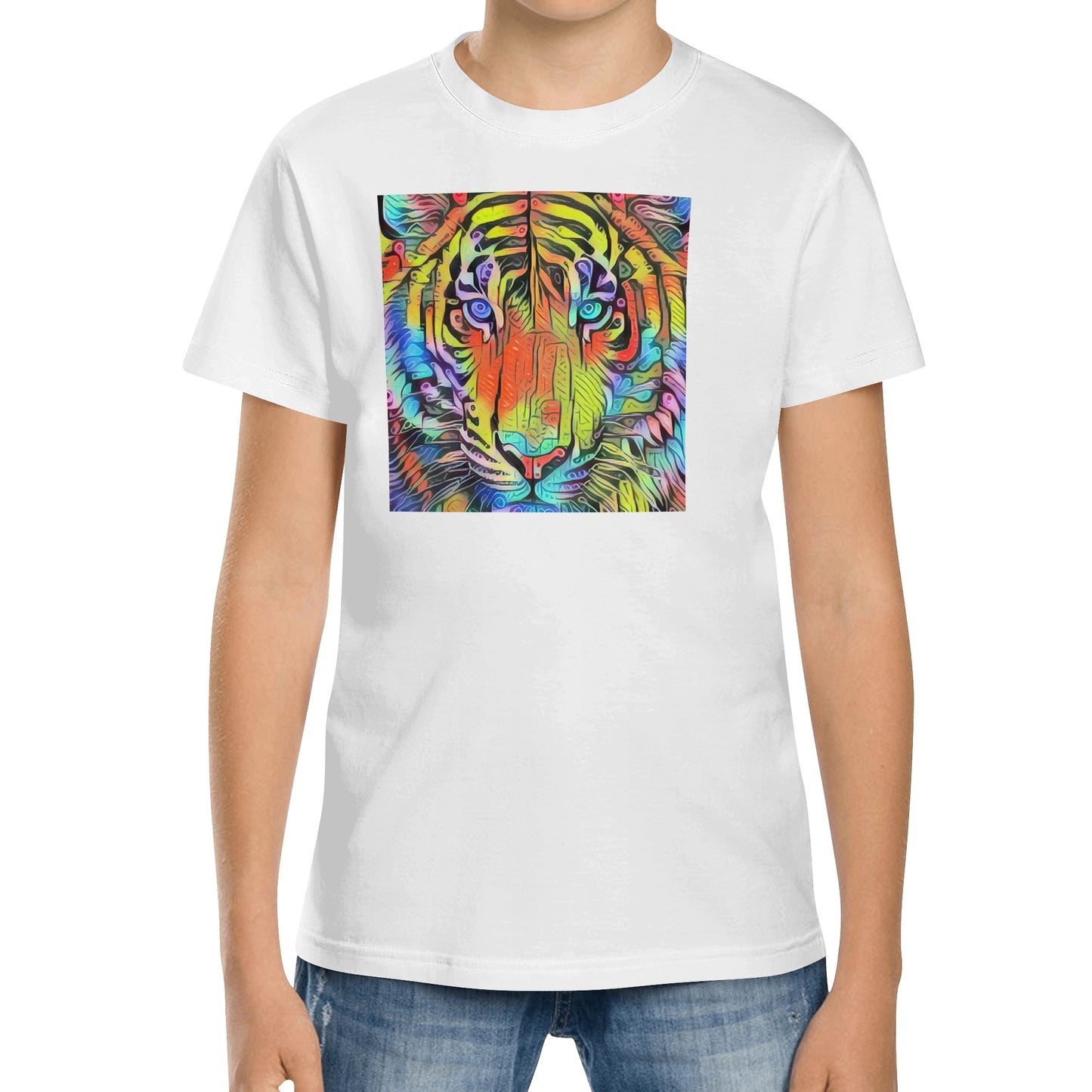 Tigerz Eyez Kids Short Sleeve T-Shirt