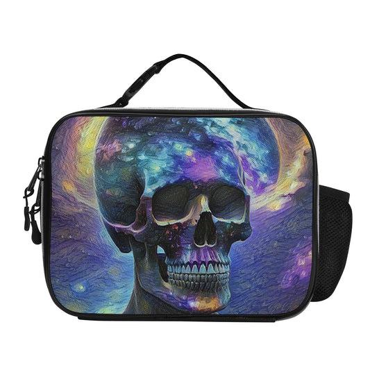 Third Eye Detachable Leather Lunch Bag