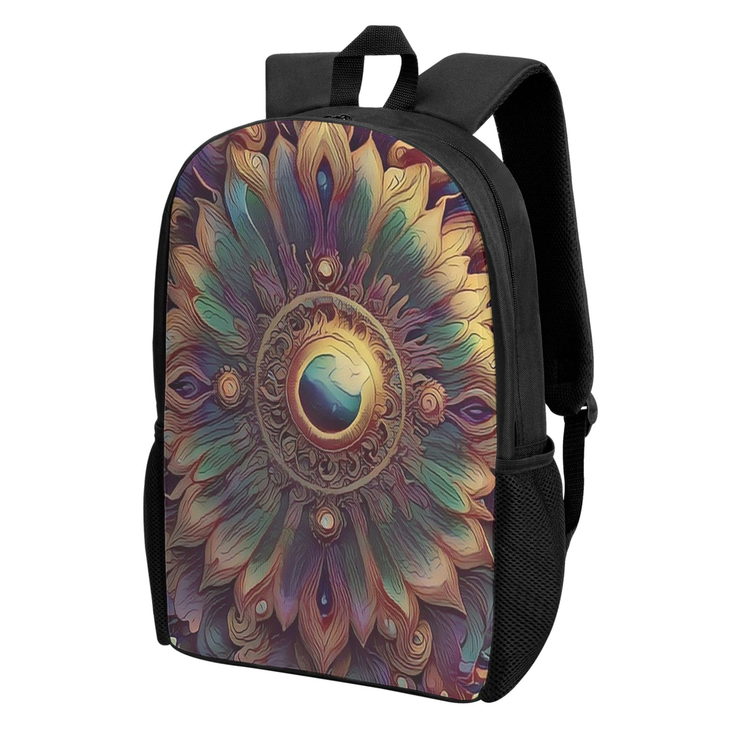 Sun-Dala Kids Black Chain Backpack