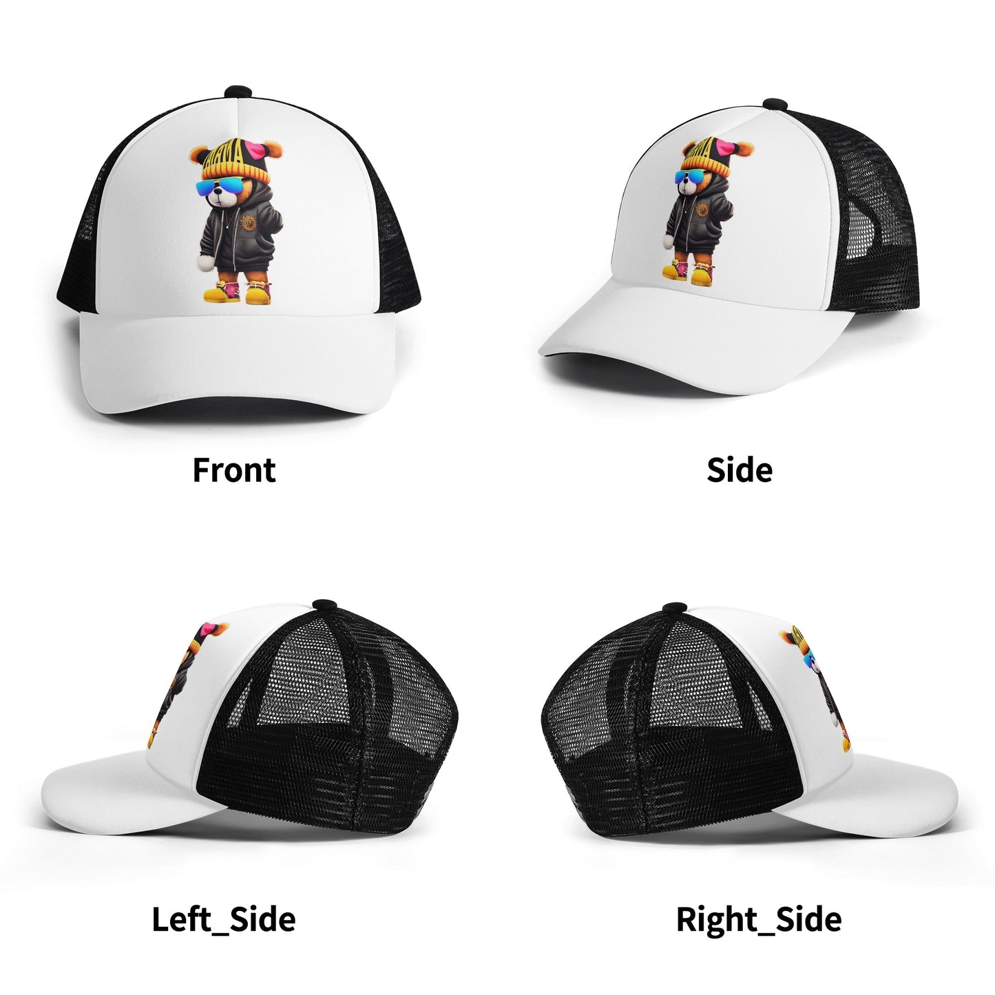 Try Me! Kids Front Printing Mesh Baseball Caps