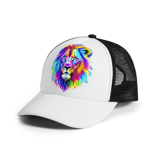 Lion Kids Mesh Baseball Caps