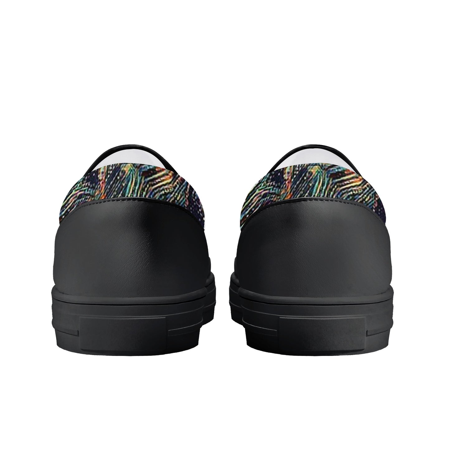 Neon Lines Kids Slip On Shoes