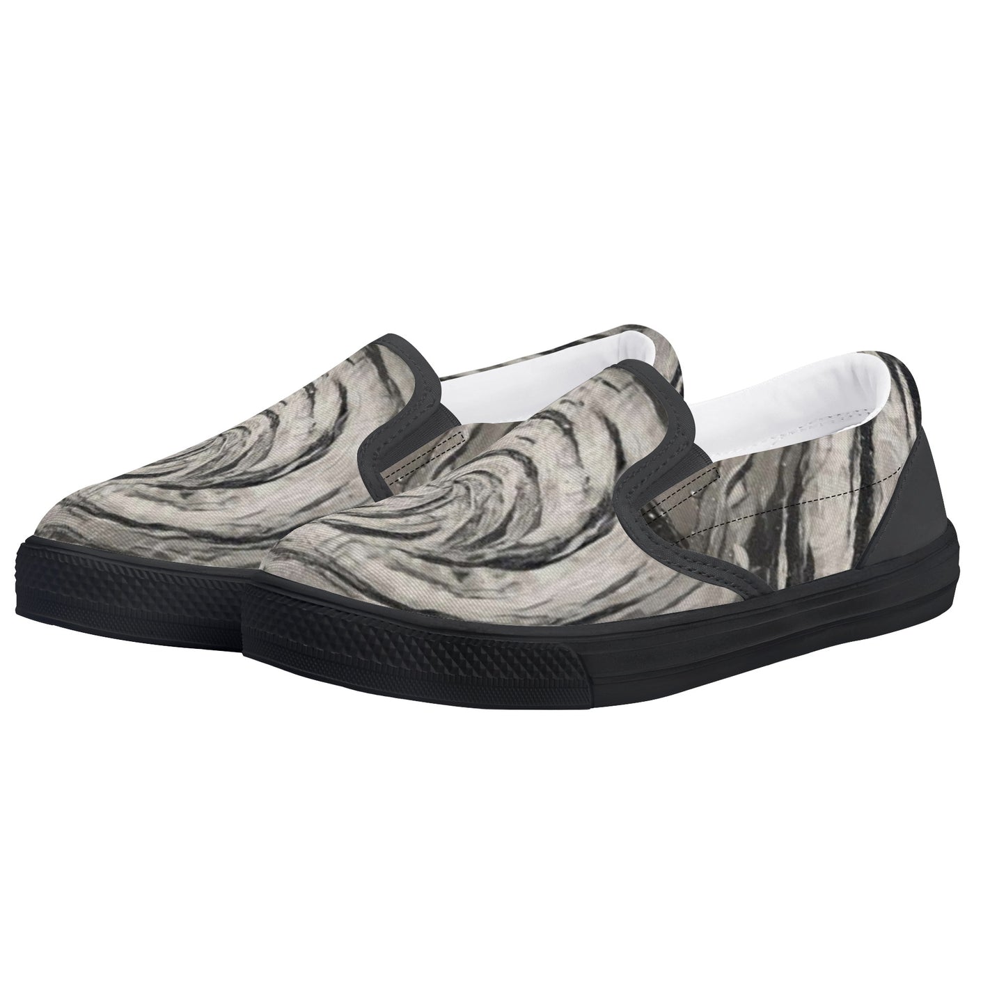 Galactic Whirlpool Kids Slip On Shoes