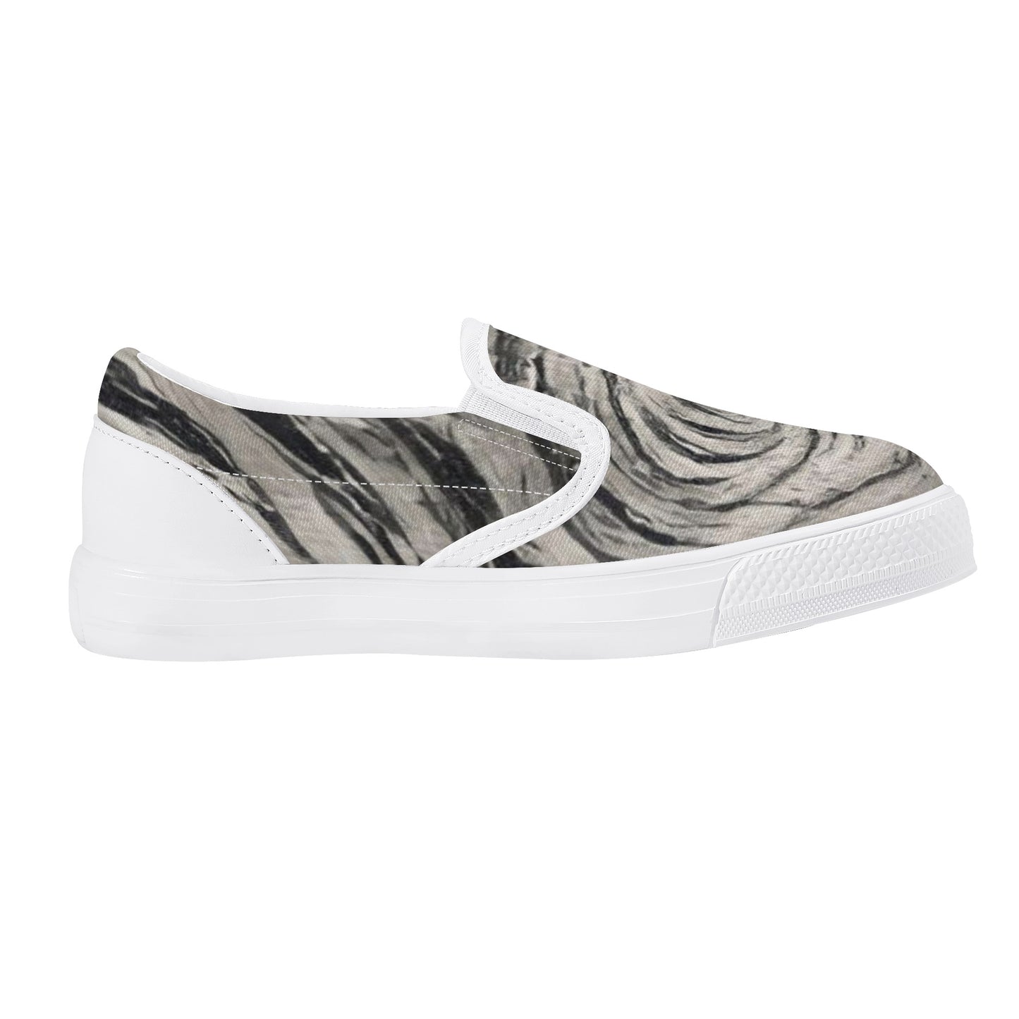 Galactic Whirlpool Kids Slip On Shoes