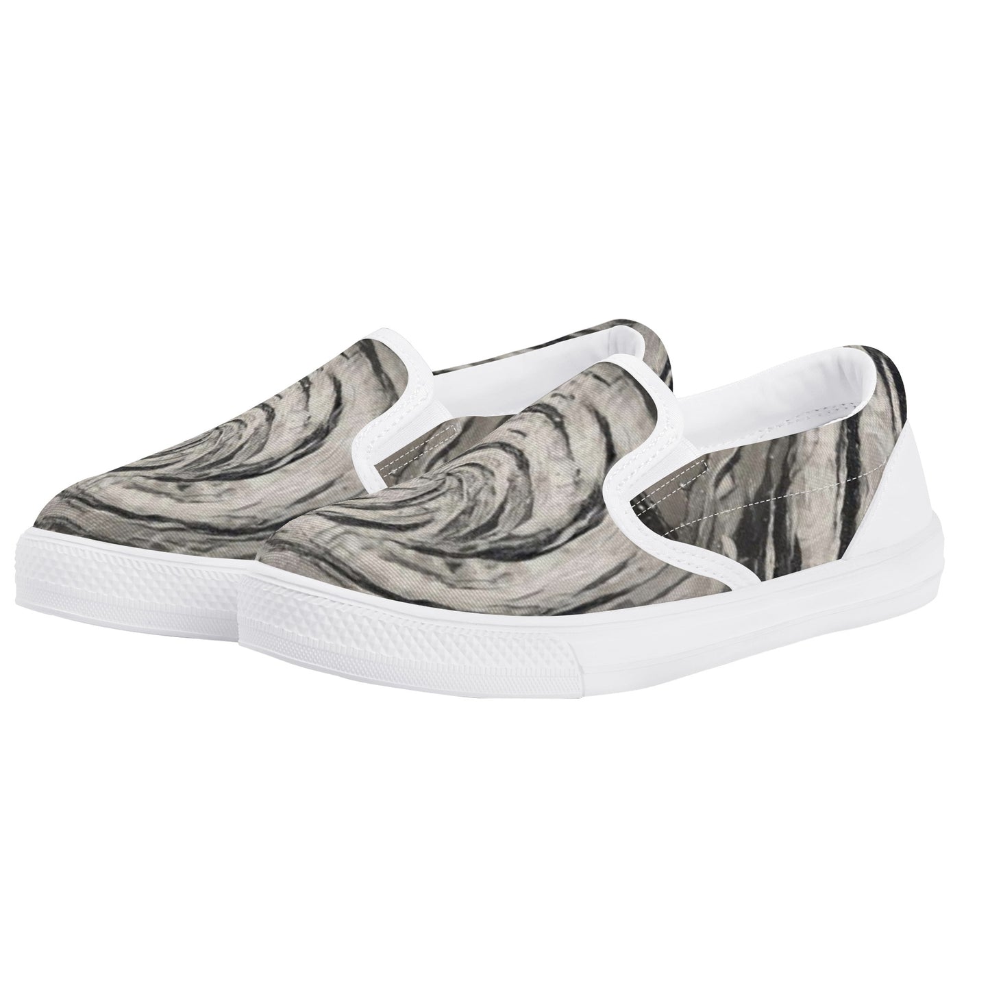 Galactic Whirlpool Kids Slip On Shoes