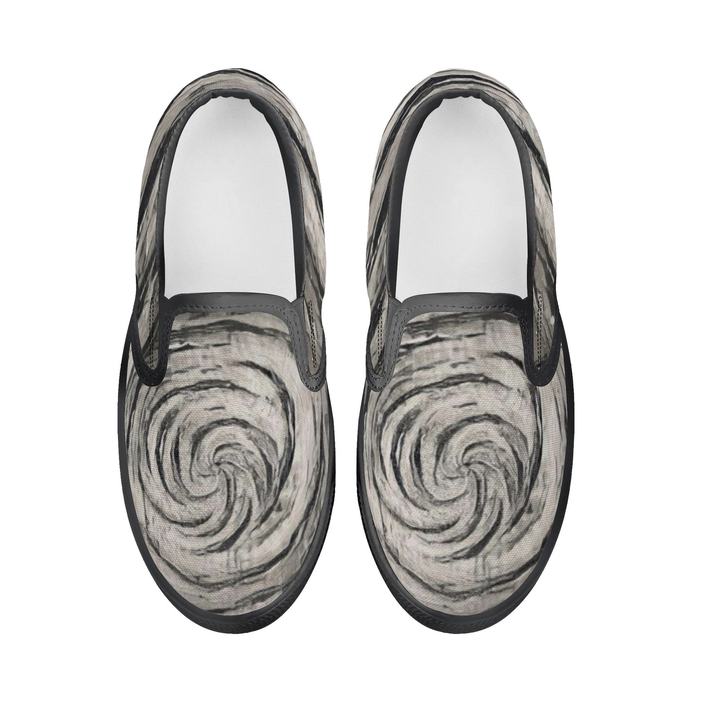 Galactic Whirlpool Kids Slip On Shoes