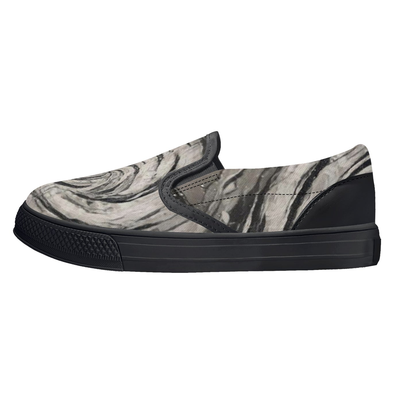 Galactic Whirlpool Kids Slip On Shoes