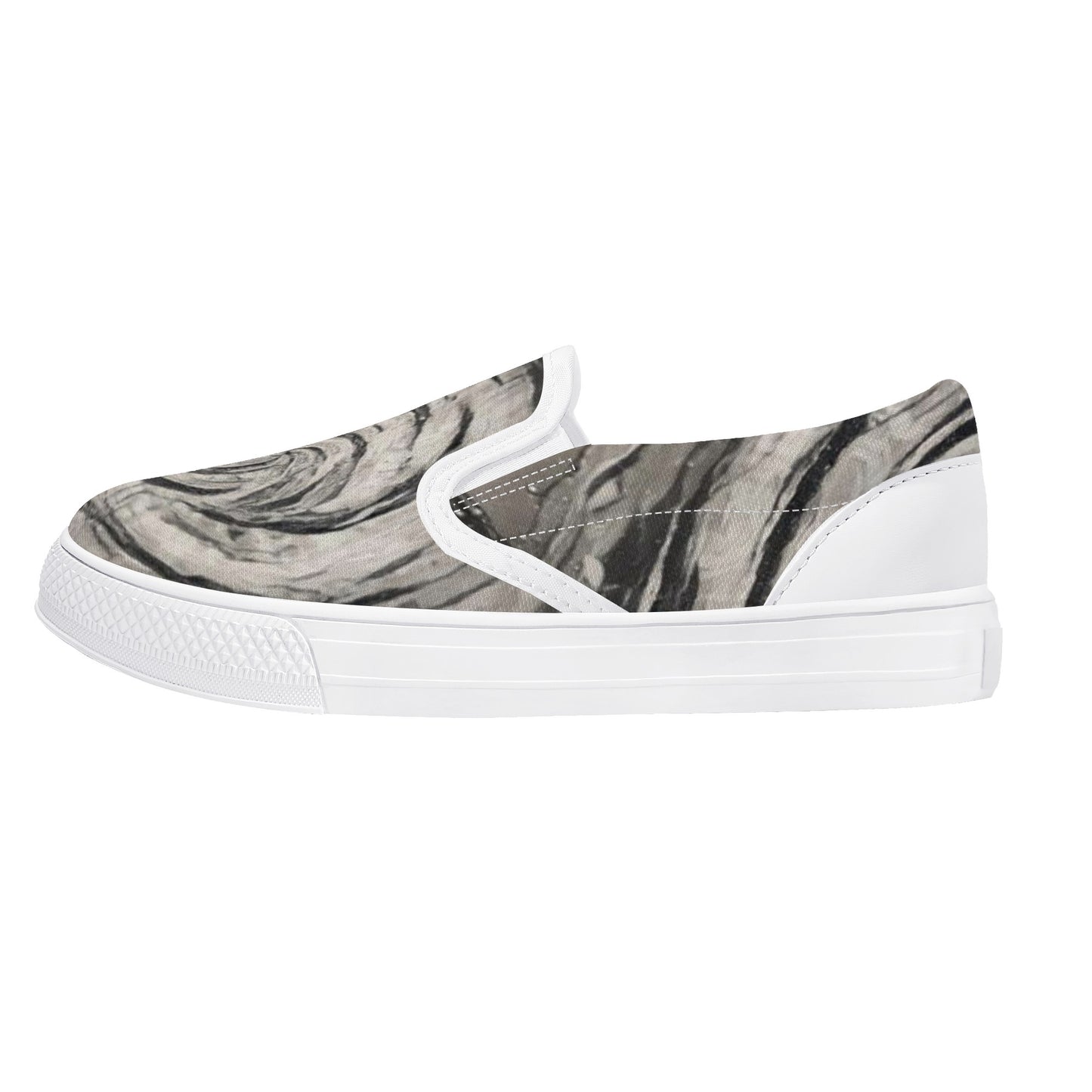 Galactic Whirlpool Kids Slip On Shoes