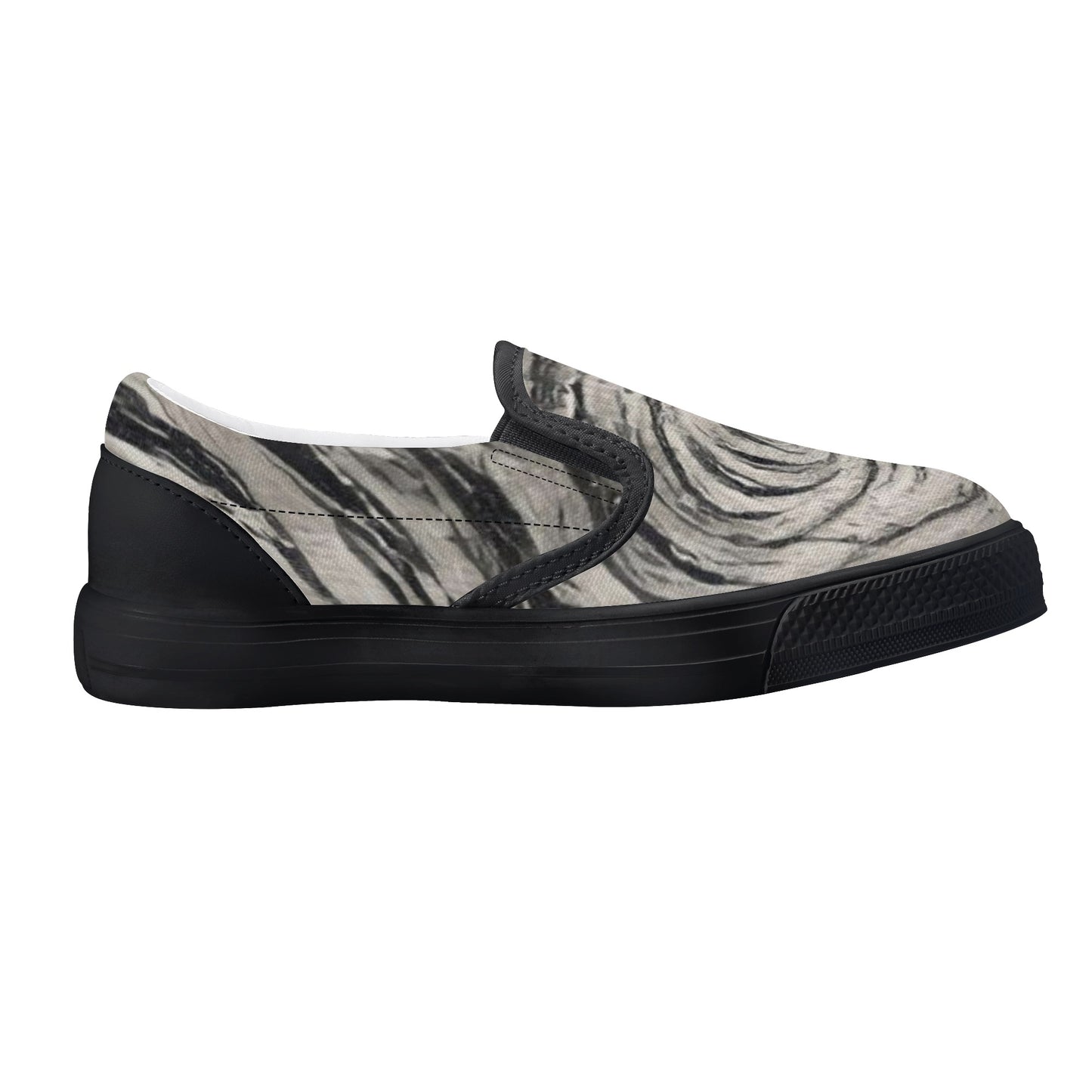 Galactic Whirlpool Kids Slip On Shoes