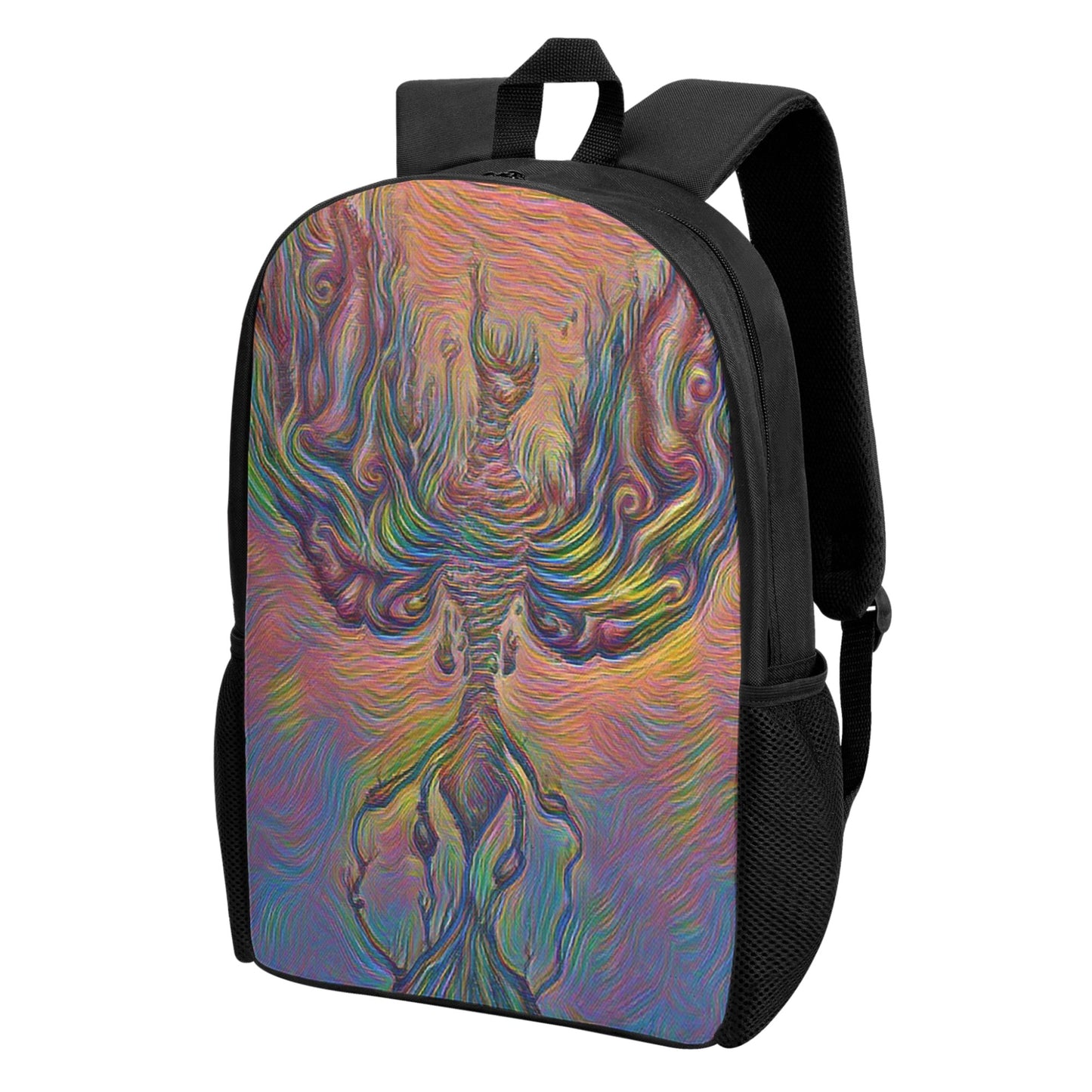 Rise from the Ashes Kids Black Chain Backpack