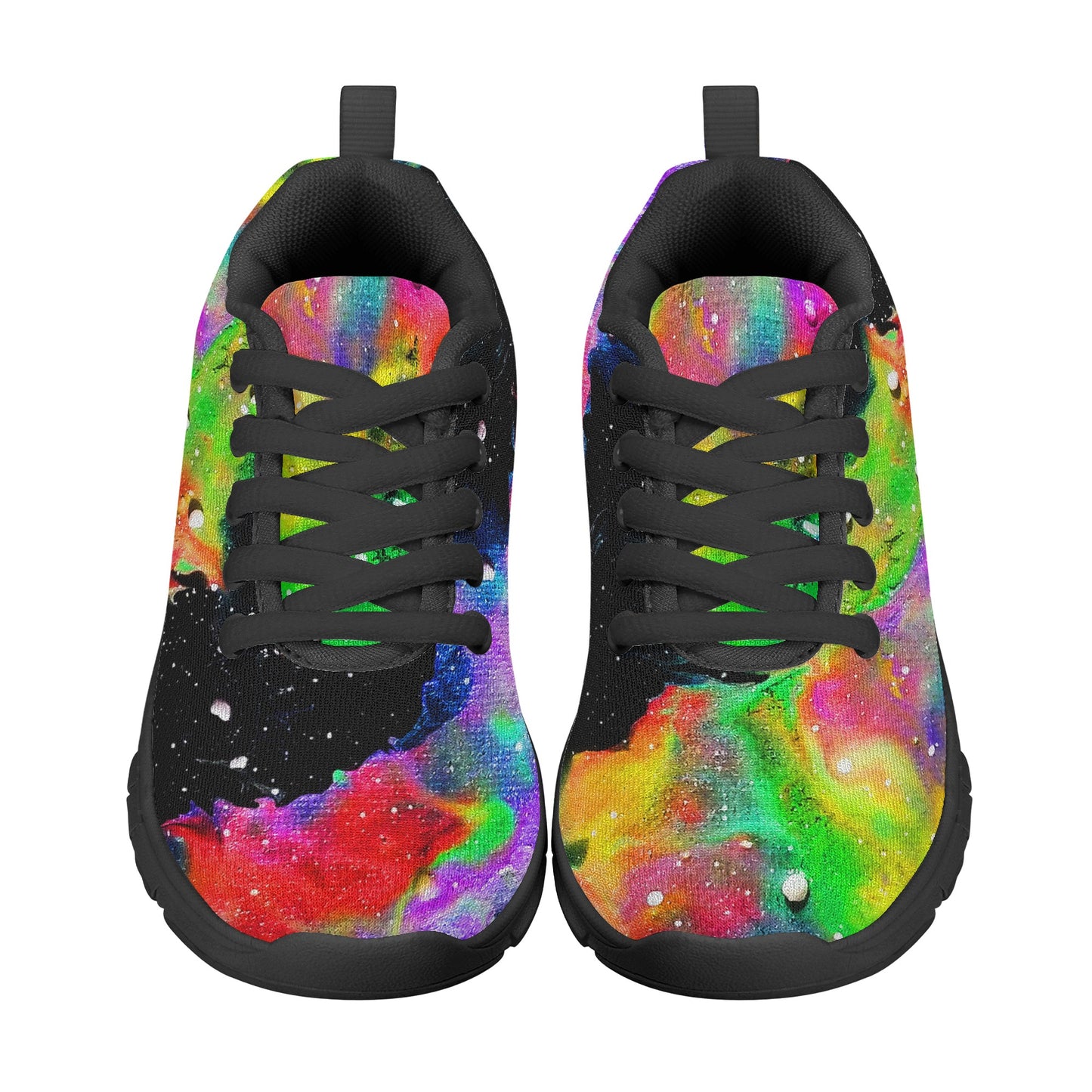 Galactic Rainbow Kids Running Shoes