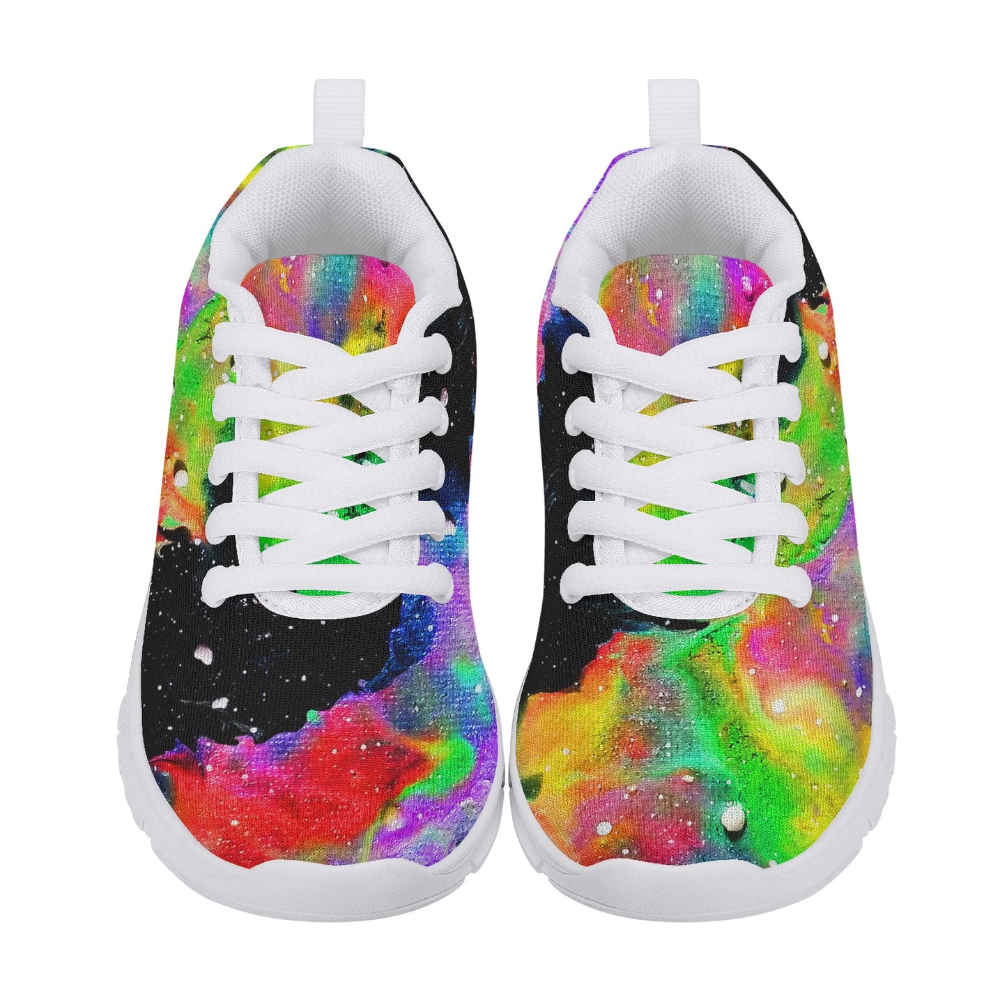 Galactic Rainbow Kids Running Shoes