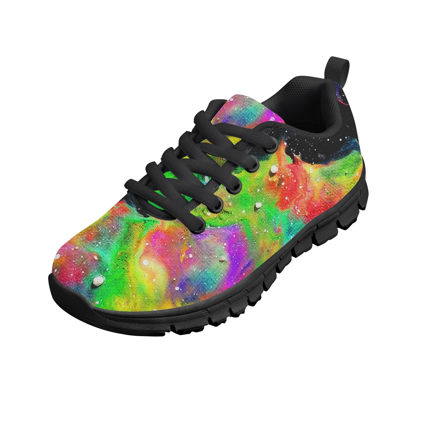 Galactic Rainbow Kids Running Shoes