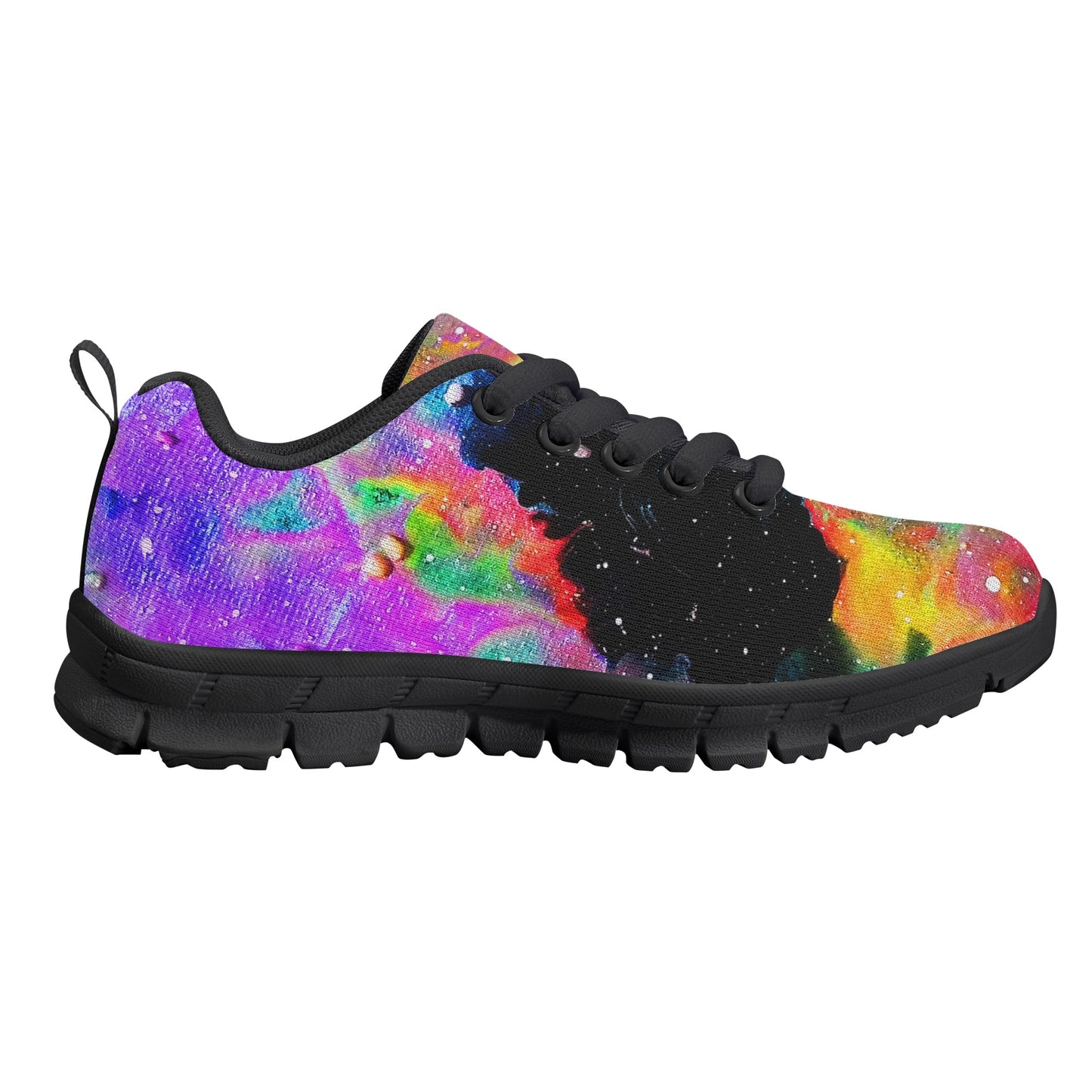 Galactic Rainbow Kids Running Shoes