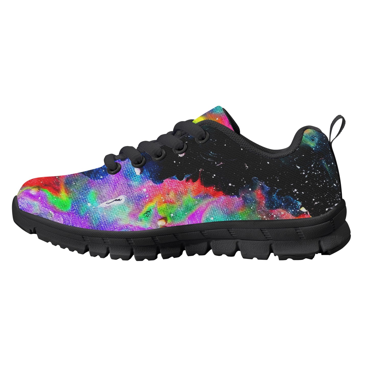 Galactic Rainbow Kids Running Shoes