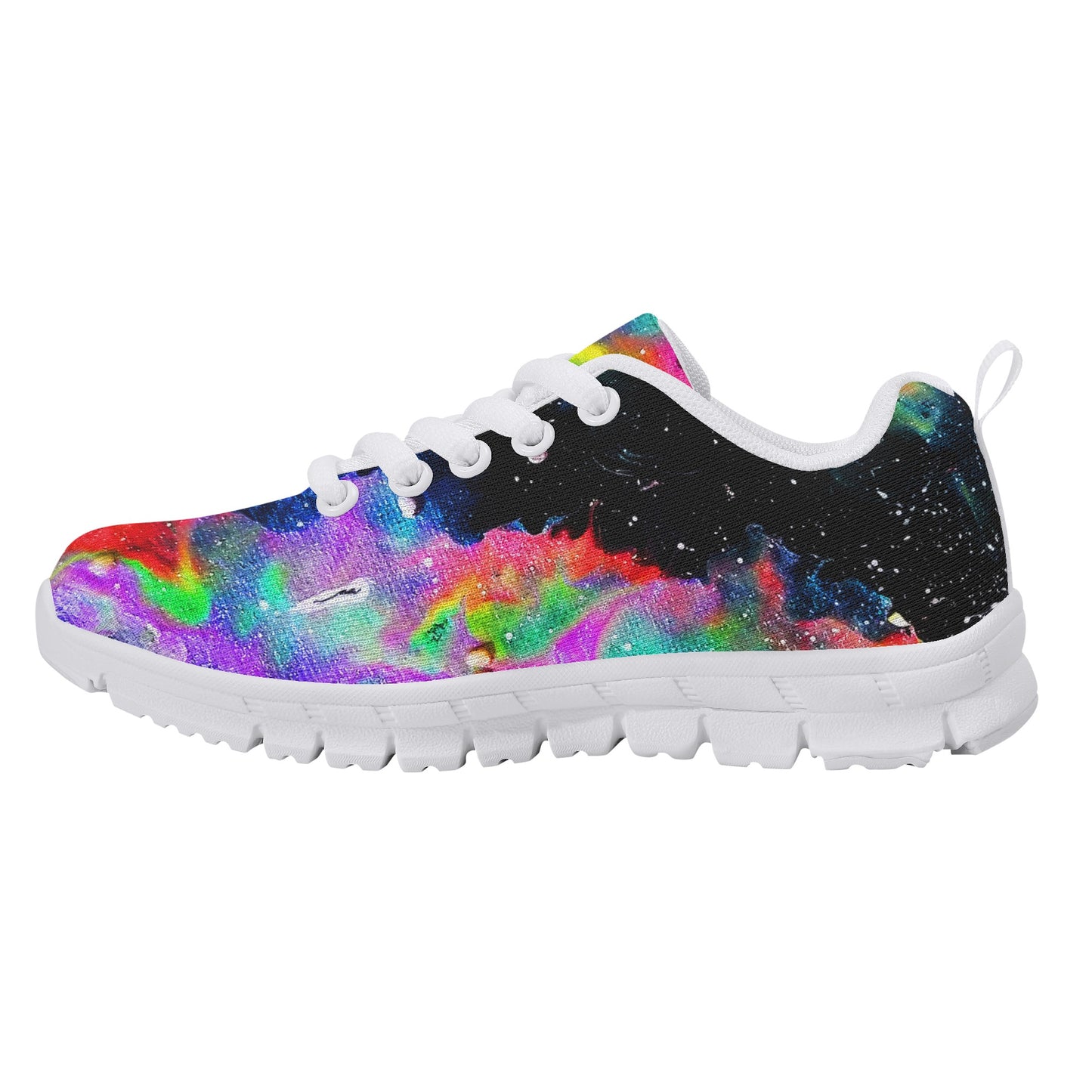 Galactic Rainbow Kids Running Shoes