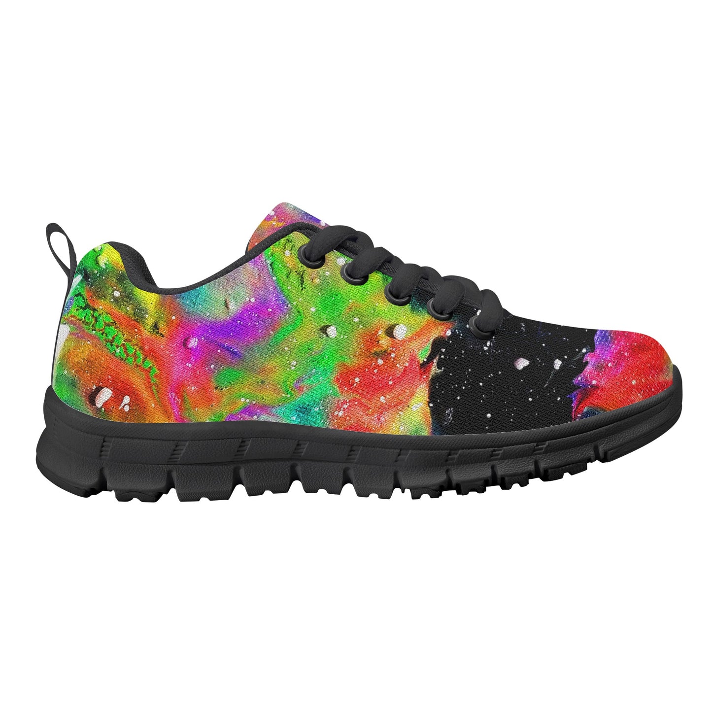 Galactic Rainbow Kids Running Shoes