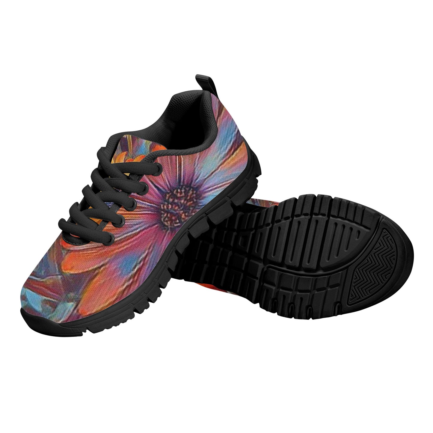 Pushing Daisies Kids Running Shoes