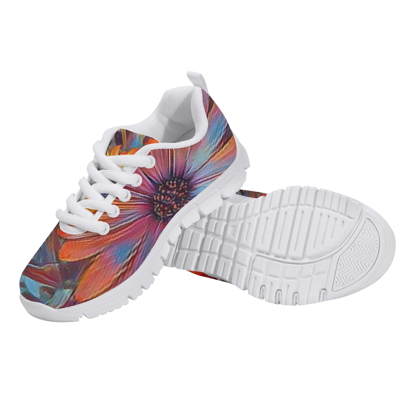 Pushing Daisies Kids Running Shoes