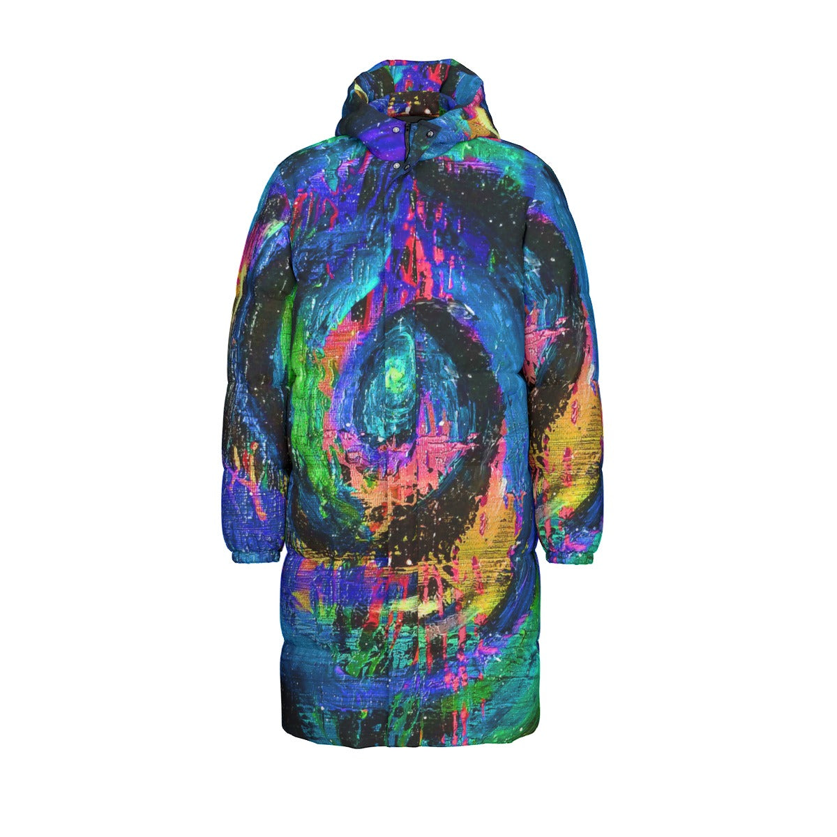 Different Dimensions Unisex Long Down Jacket