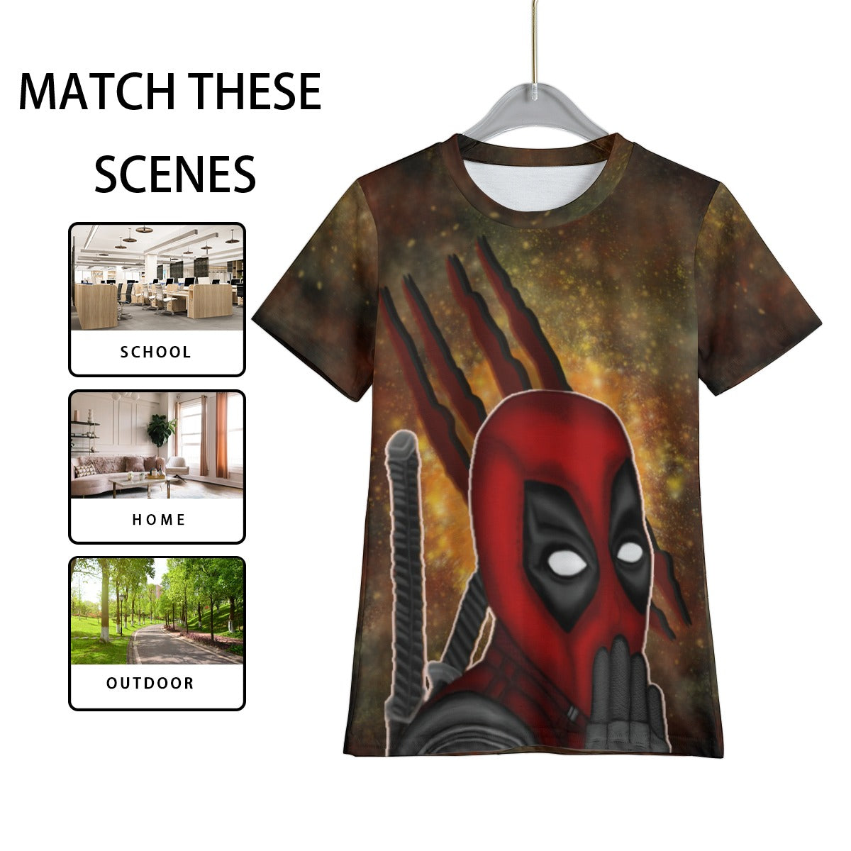 Deadpool/Wolverine Kid's T-Shirt