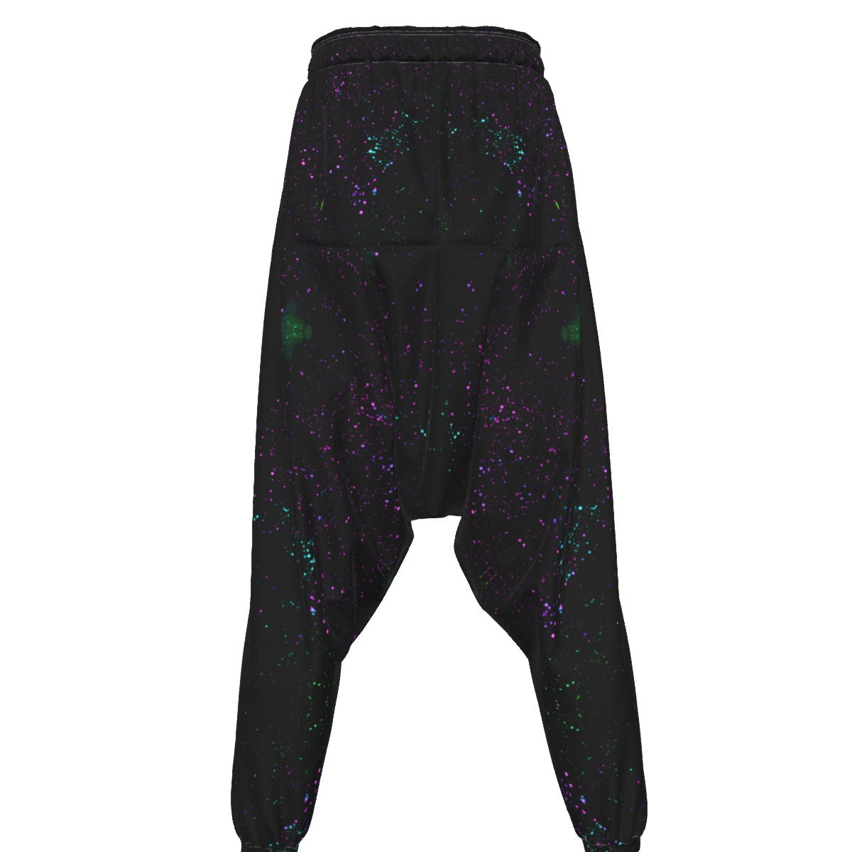 Night Sky Purple Men's Loose Trousers
