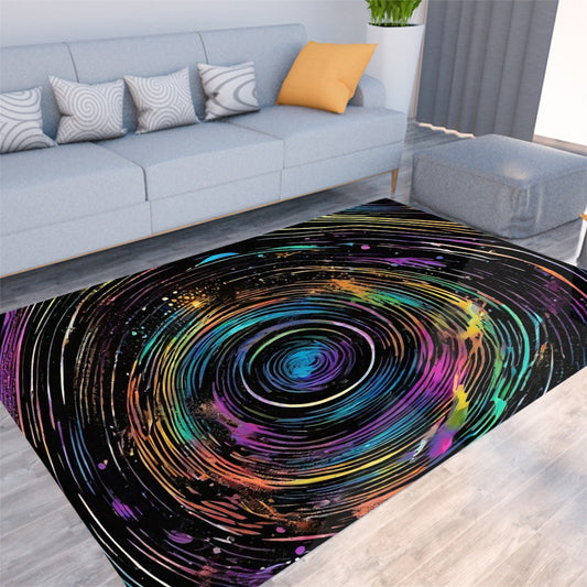 Abstract Space Foldable Rectangular Thickened Floor Mat